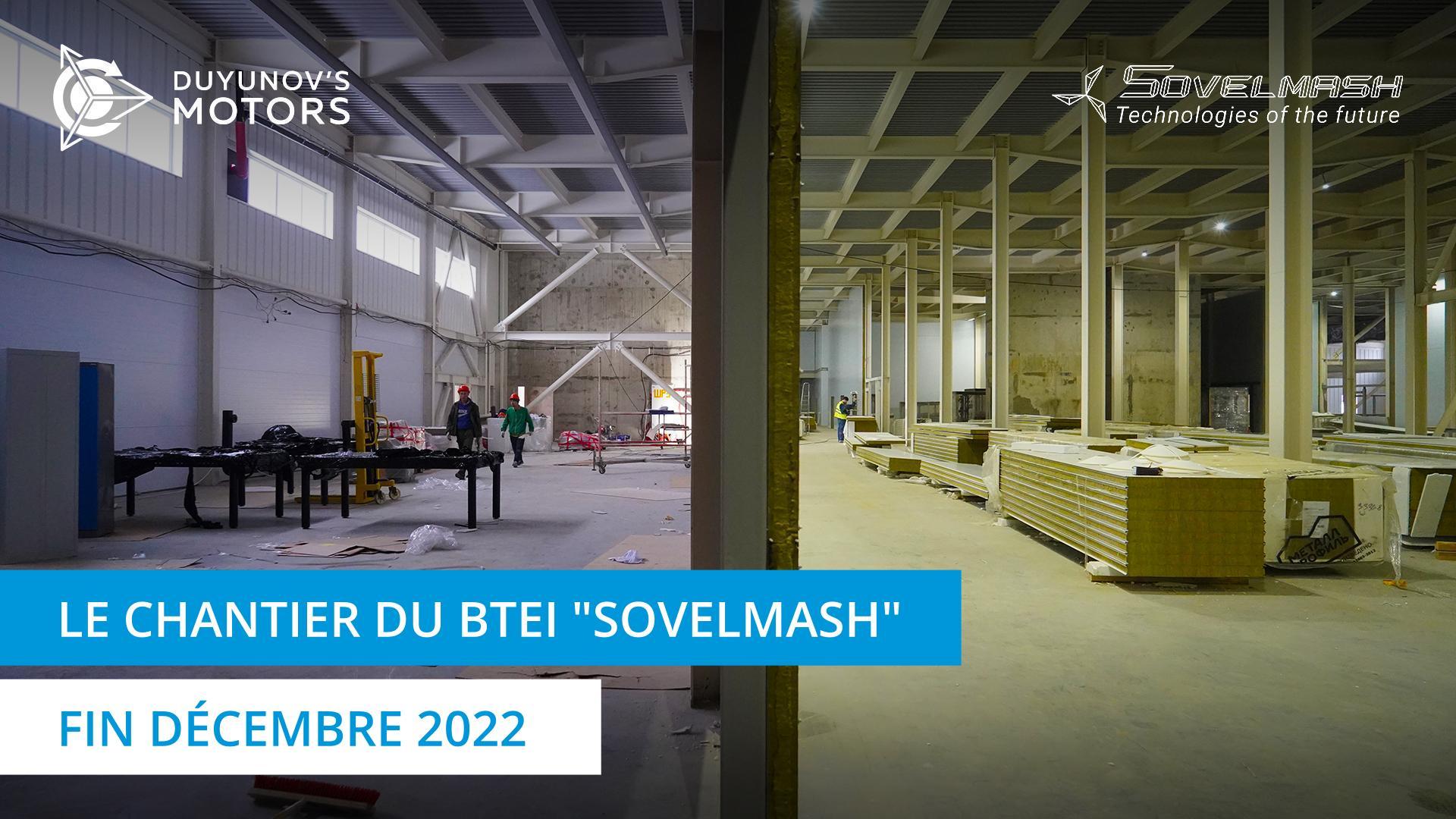Le chantier "Sovelmash" fin décembre 2022
