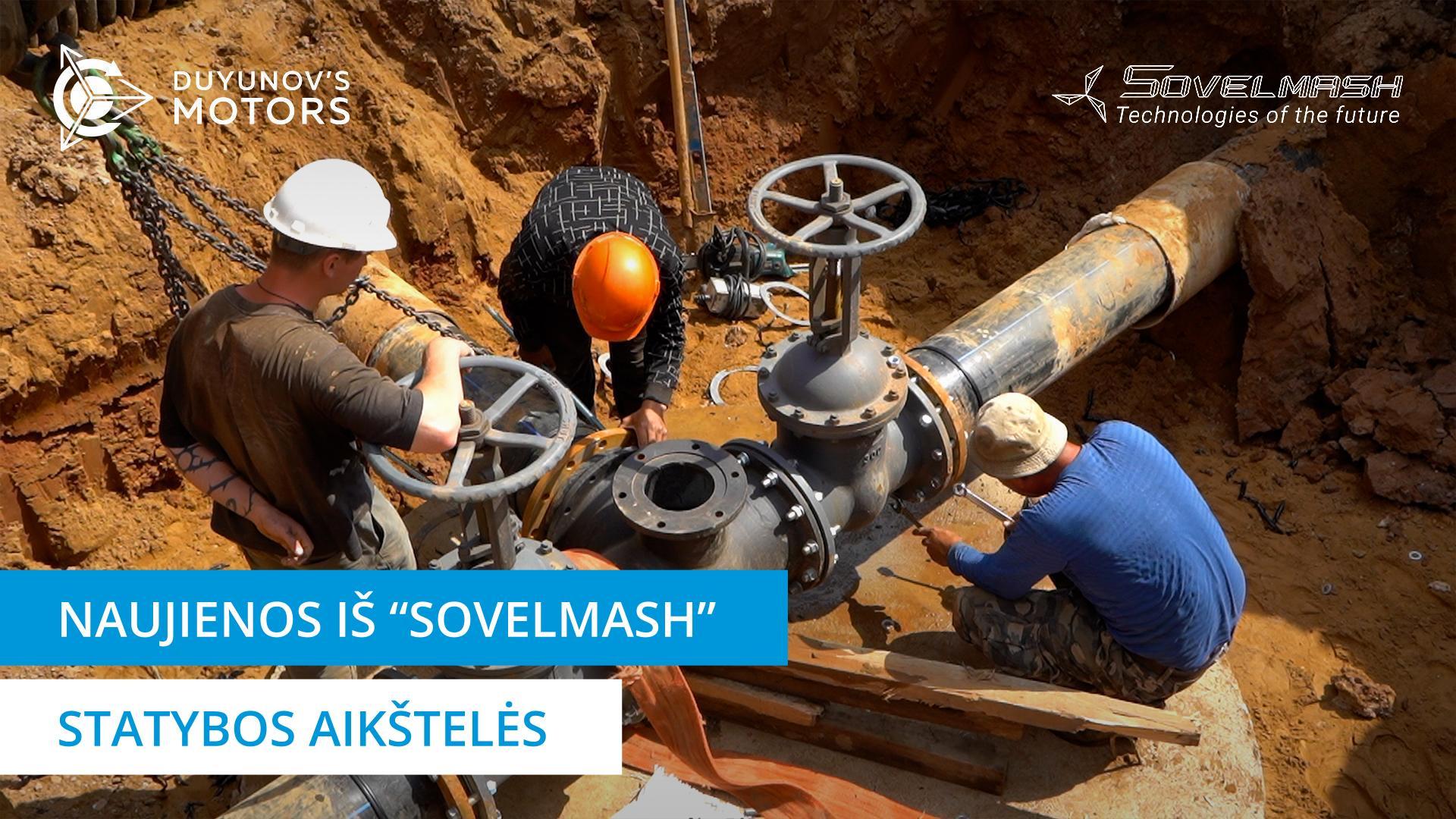 Valymo diena „Sovelmash“ PKTB, plytelių, liftų montavimas ir kiti darbai