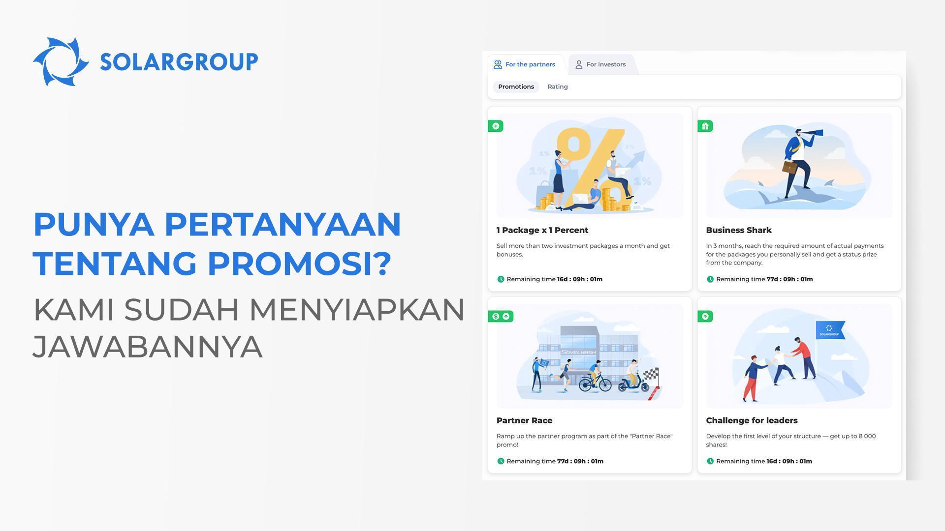 Punya pertanyaan tentang promosi? Kami sudah menyiapkan jawabannya