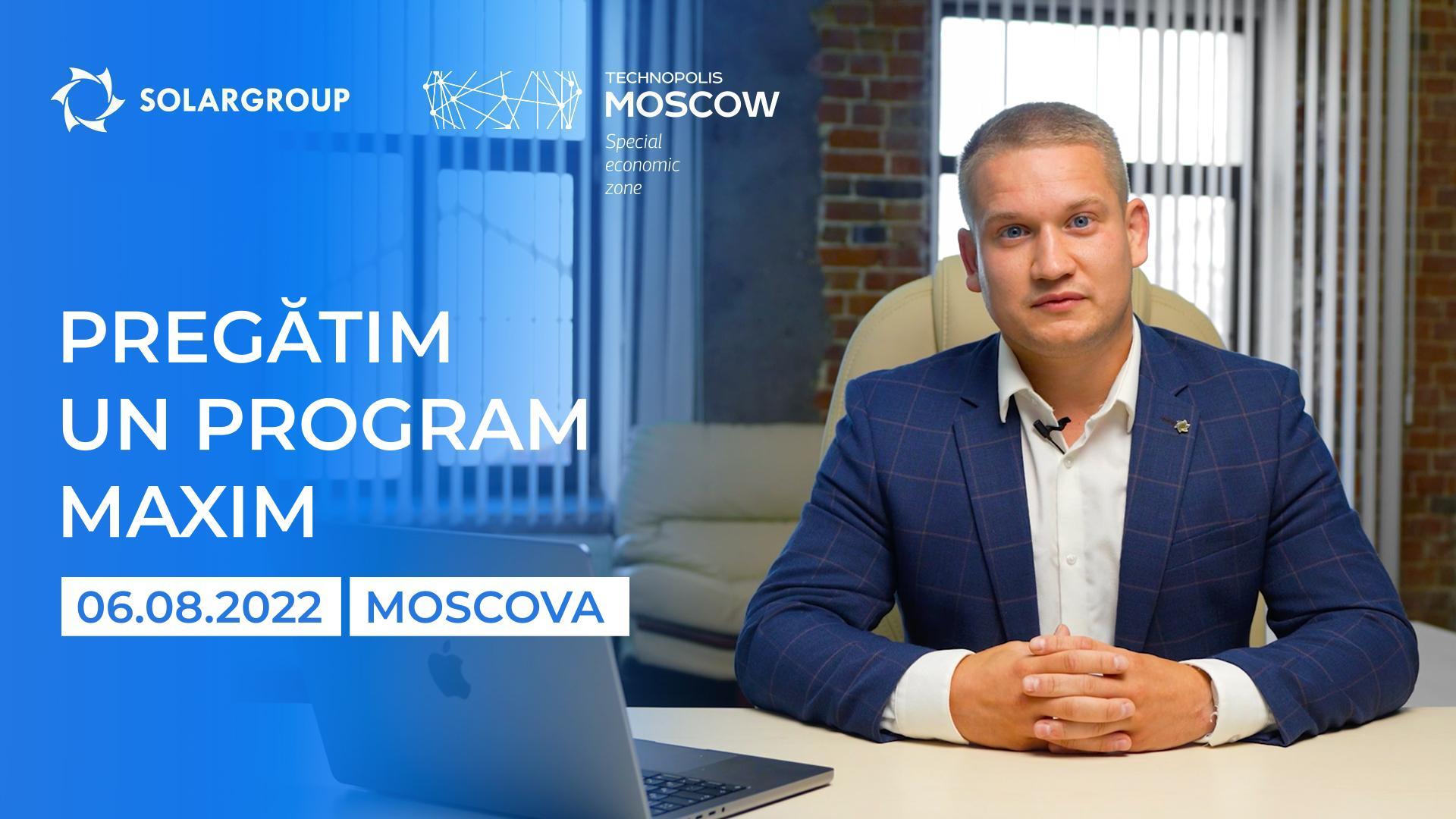 „Pregătim un program maxim”: Pavel Filippov despre viitoarea conferință SOLARGROUP