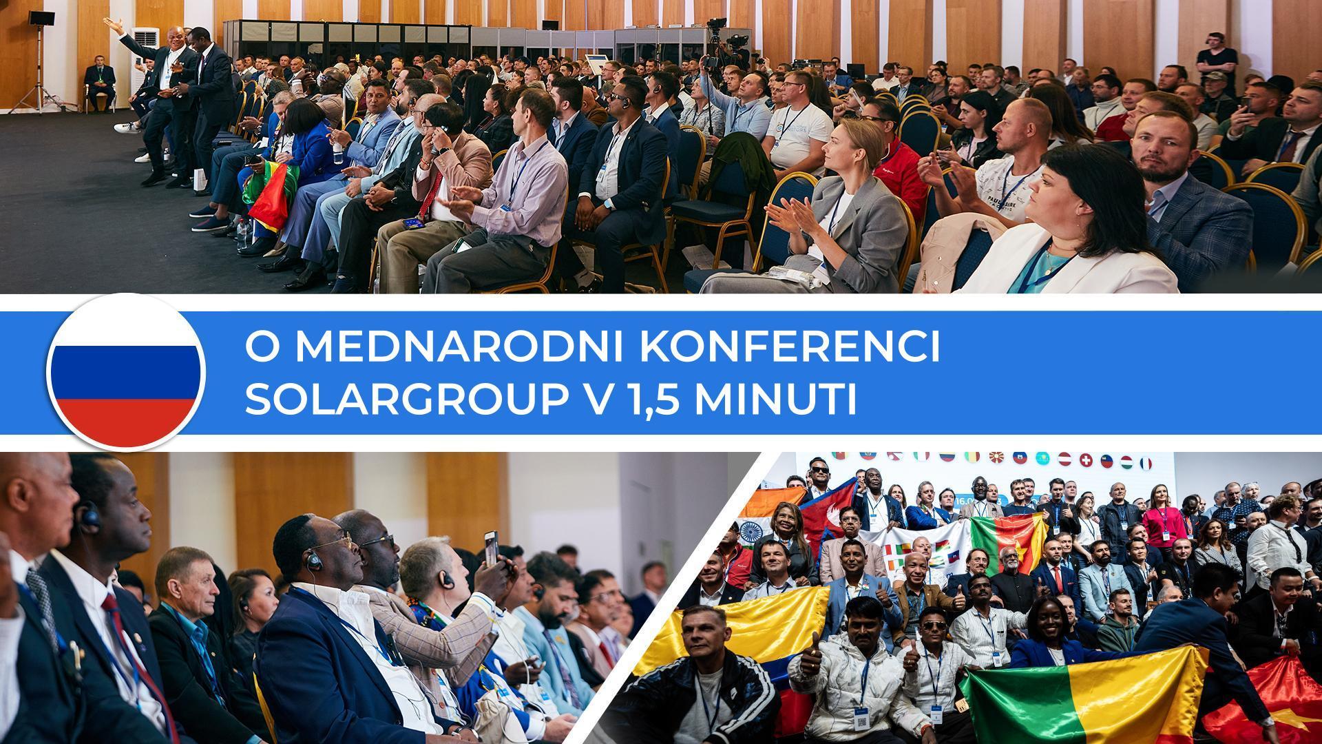 O mednarodni konferenci SOLARGROUP v 1,5 minuti