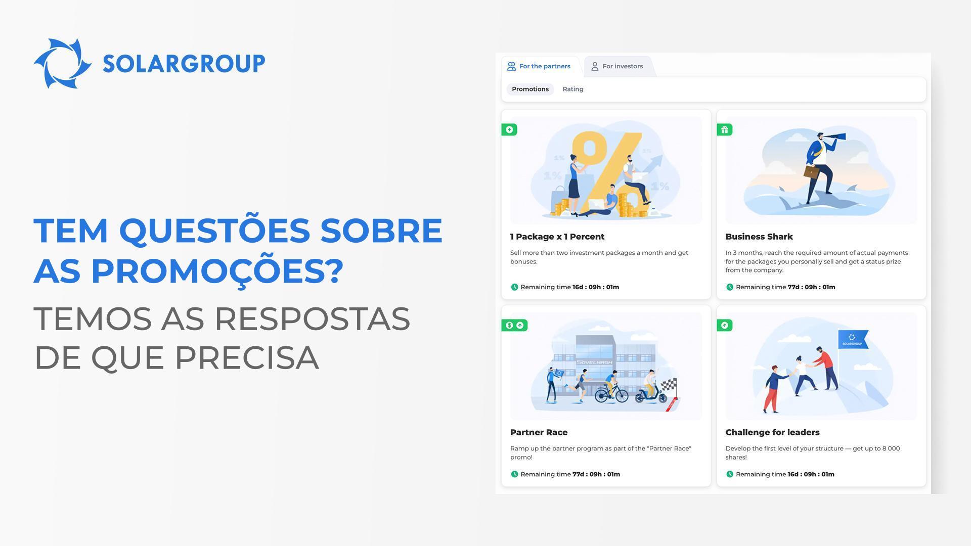 Tem questões sobre as promoções? Temos as respostas de que precisa