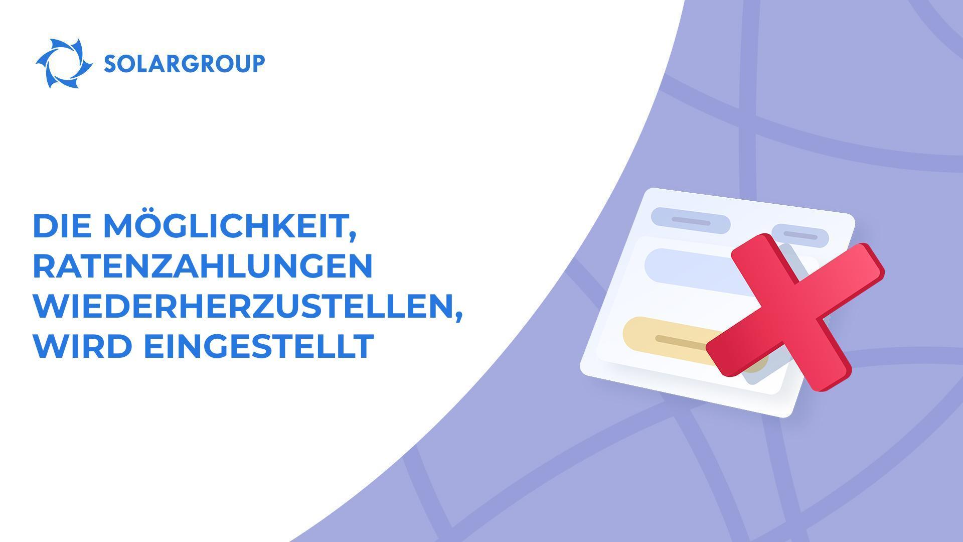 "Wer kann ab dem 1. Januar die gekündigte Ratenzahlungen nicht mehr wiederherstellen? "