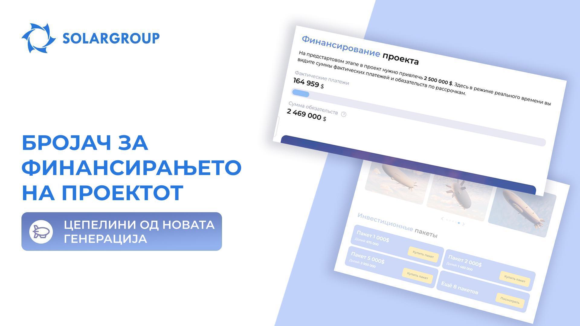 Дознајте колку инвестиции се привлекуваат во проектот