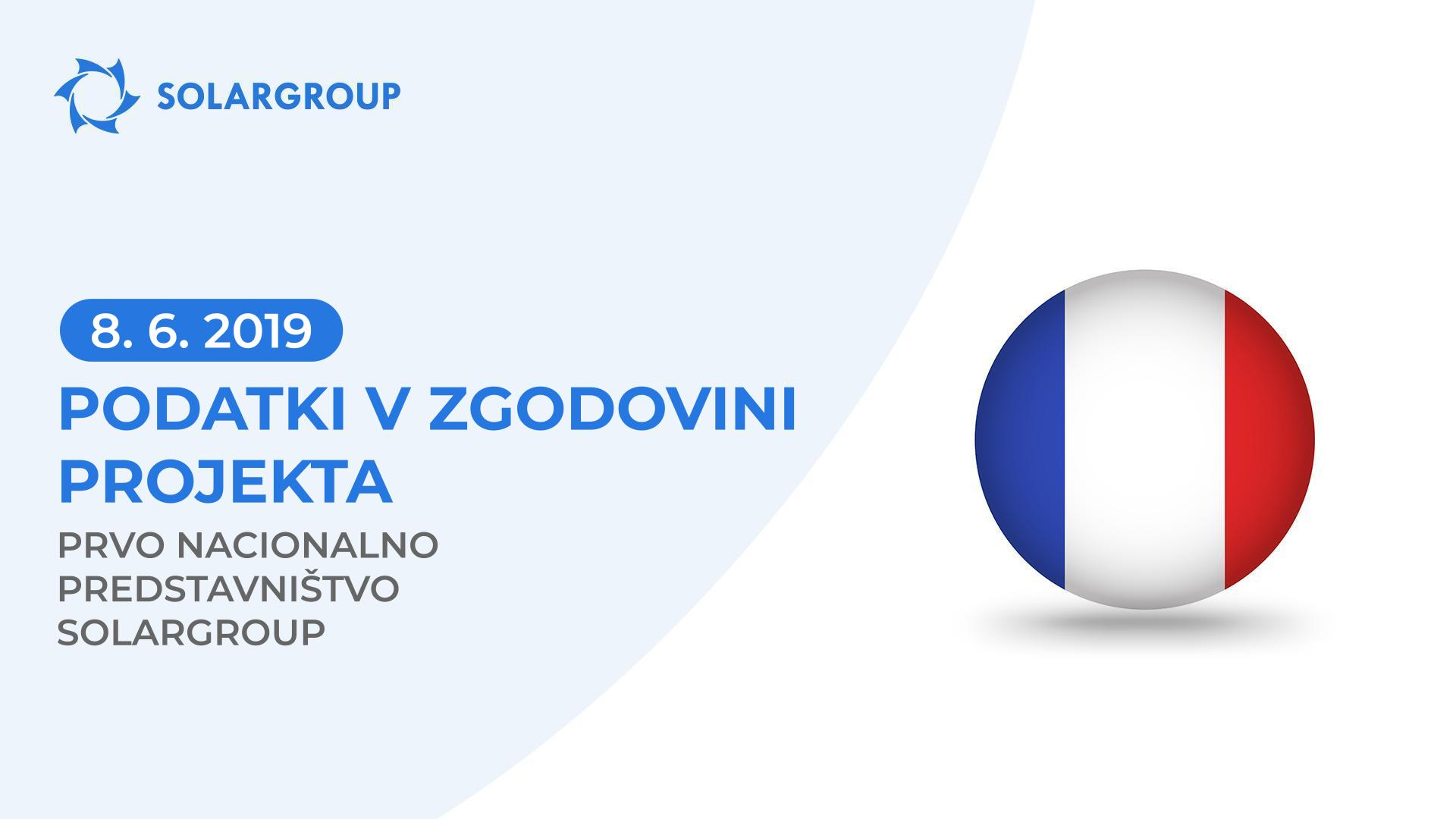 8. junij 2019 je nepozaben datum v zgodovini projekta