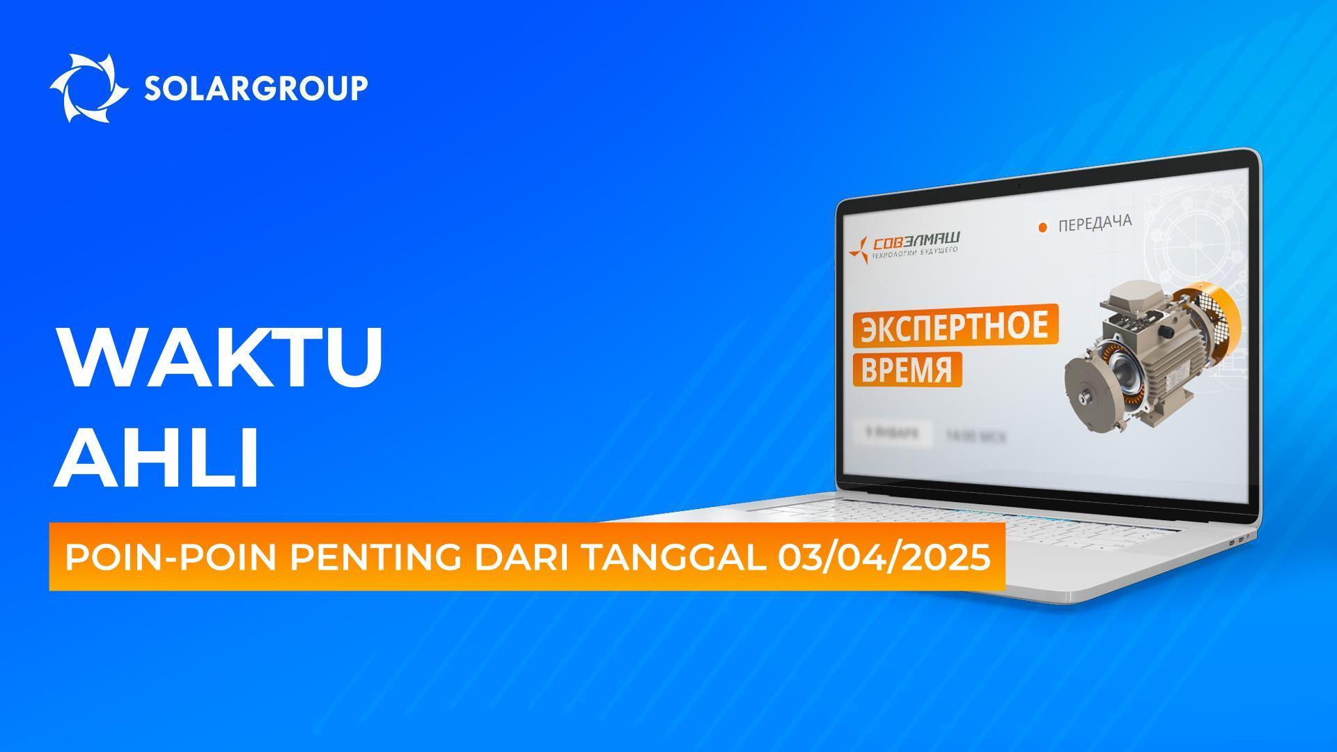 Berita utama dan jawaban atas pertanyaan-pertanyaan dari Dmitry Duyunov