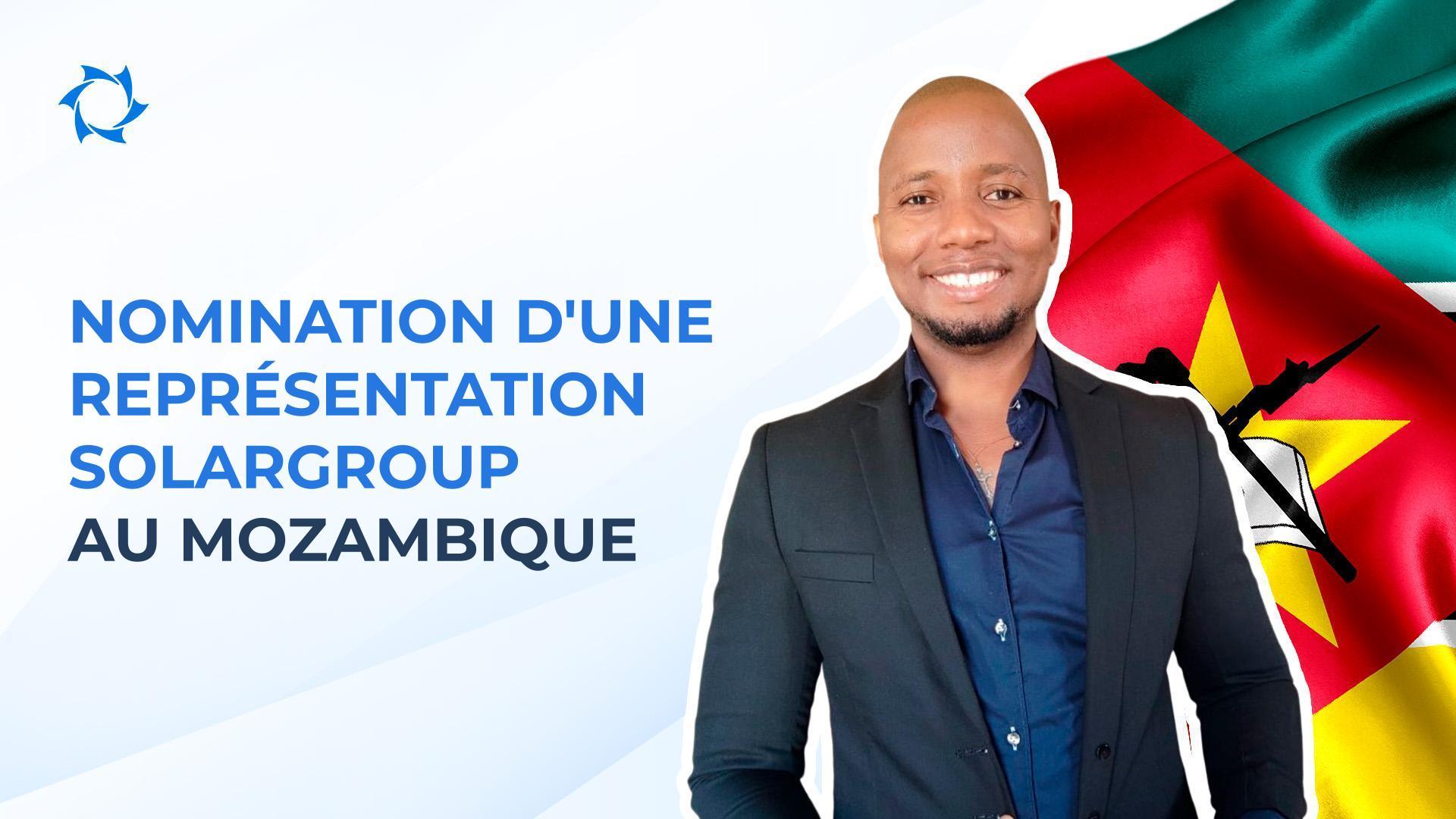 SOLARGROUP a nommé une représentation au Mozambique !