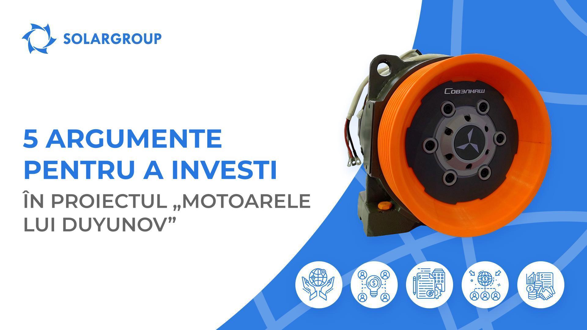 Care este motivul pentru care investitorii optează pentru proiectul nostru