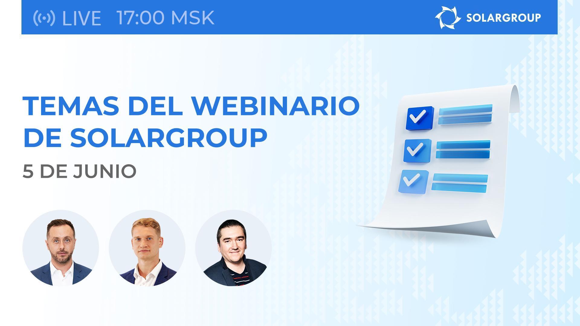 ¿De qué vamos a hablar con la dirección de la empresa en la transmisión en vivo?