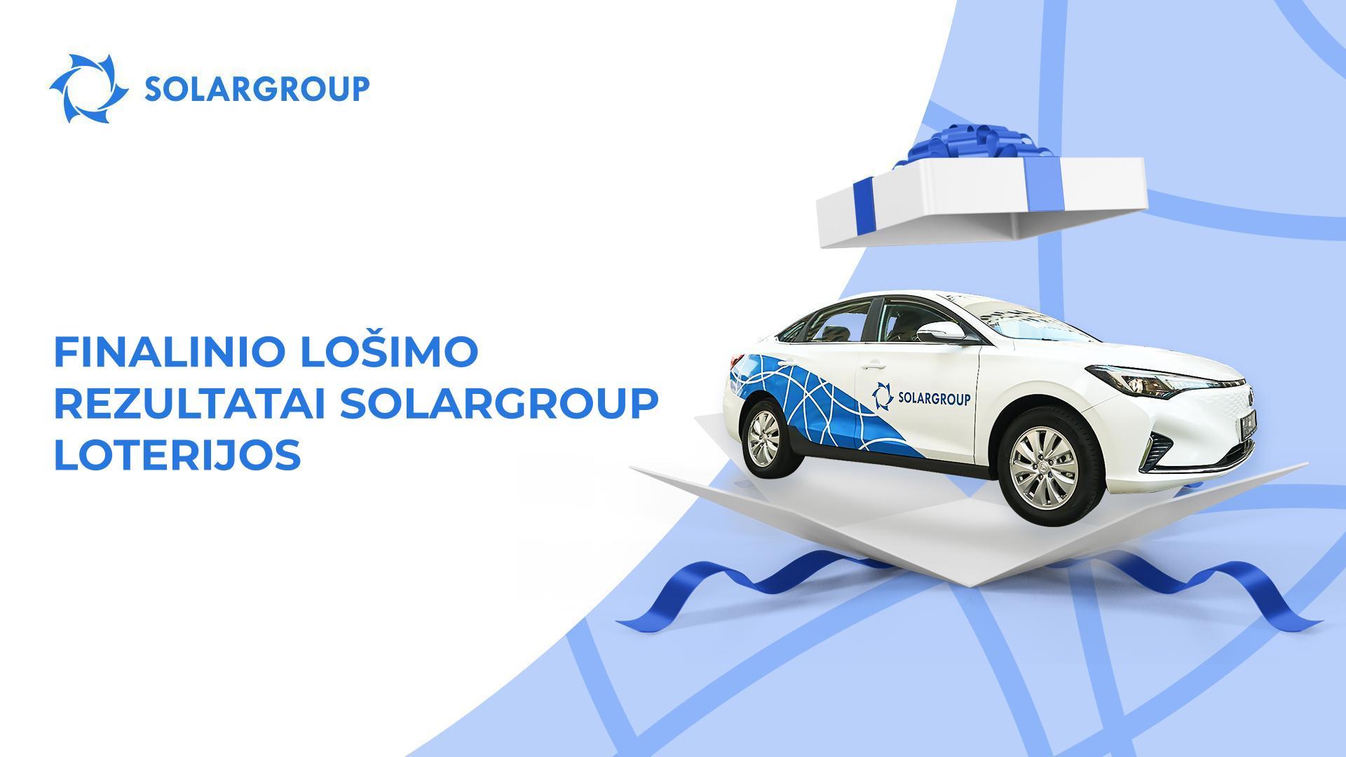 Kas laimėjo elektromobilį?