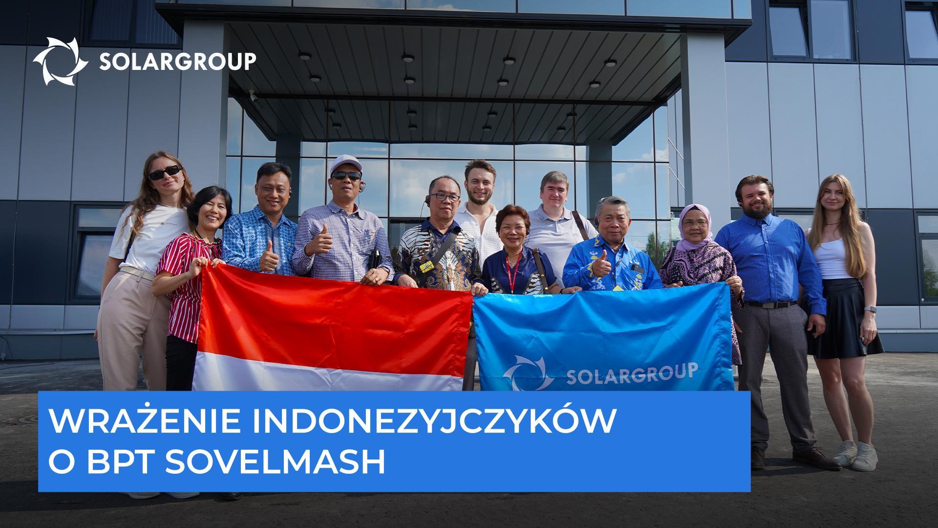Co goście Sovelmash zabiorą ze sobą do Indonezji?