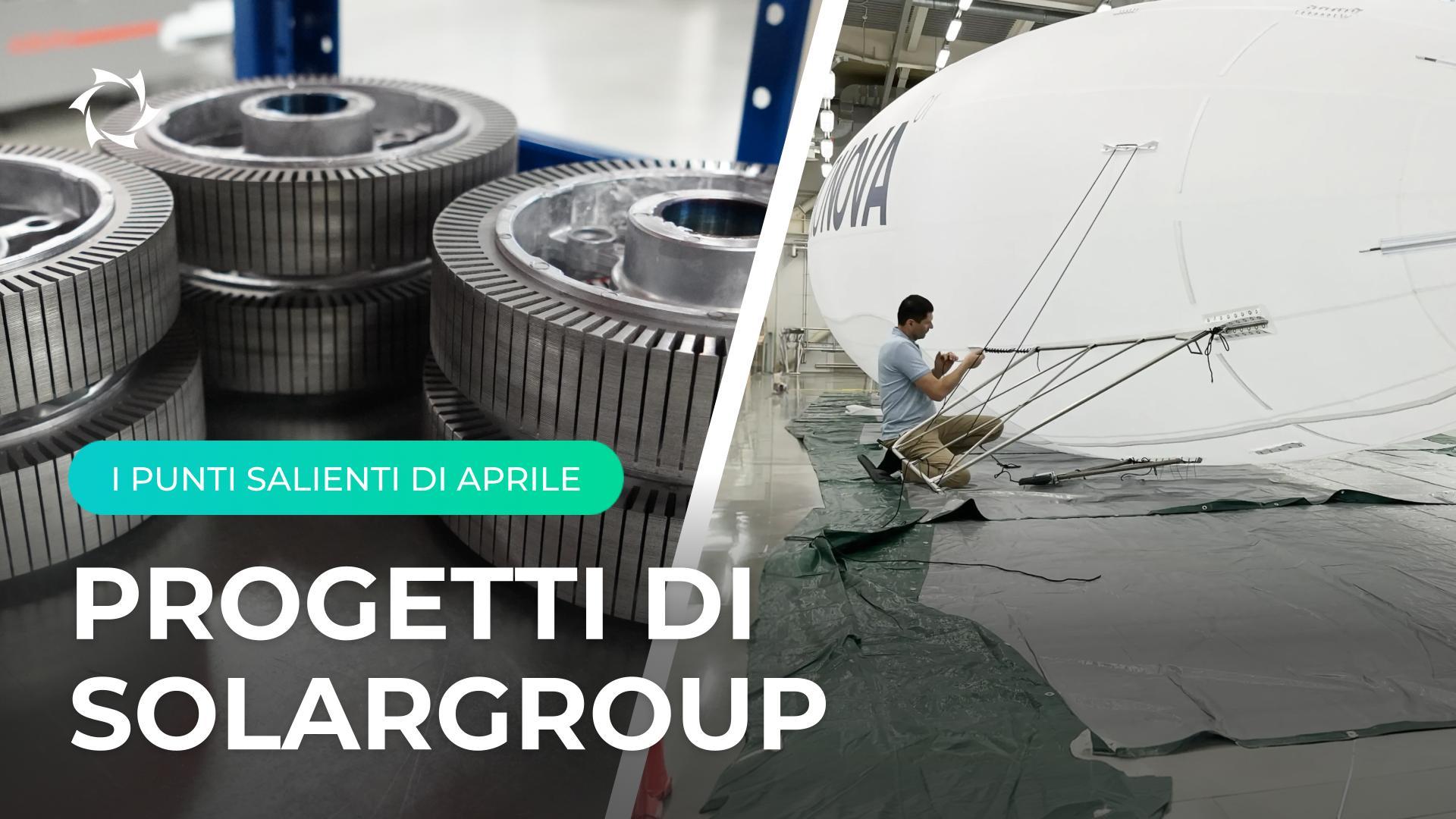 Ultima fase della preparazione al lancio della Smerigliatrice ad angolo e avvio della produzione degli involucri dei dirigibili