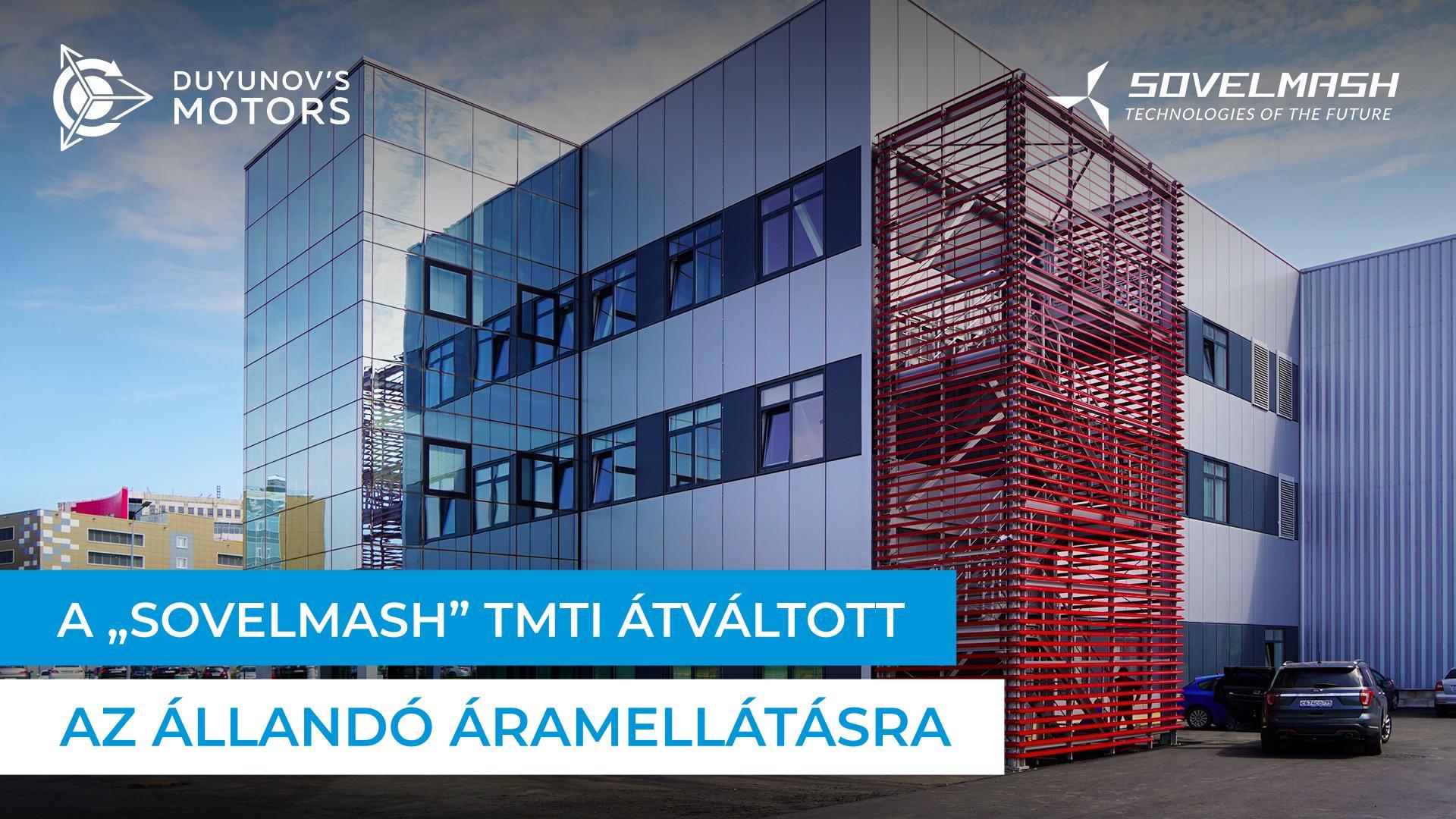 A „Sovelmash” TMTI átváltott állandó áramellátásra