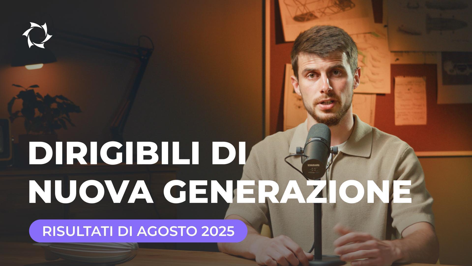 Risultati di agosto nei "Dirigibili di nuova generazione" con Gennady Babanin