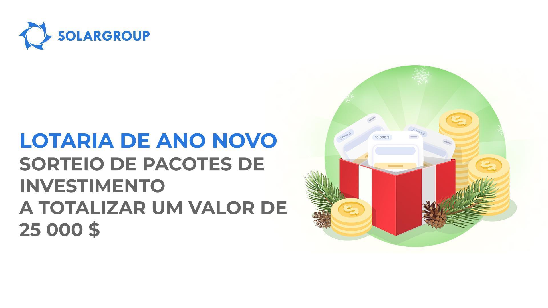 Ganhe um pacote de investimento de valor até 15 000 $
