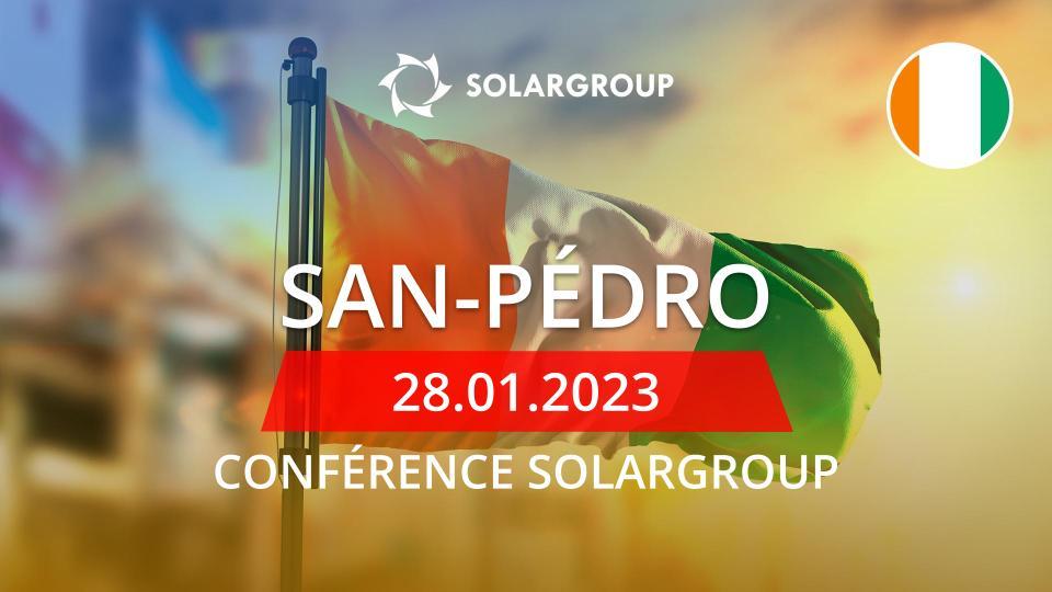 Conférence SOLARGROUP à San-Pédro en Côte d'Ivoire
