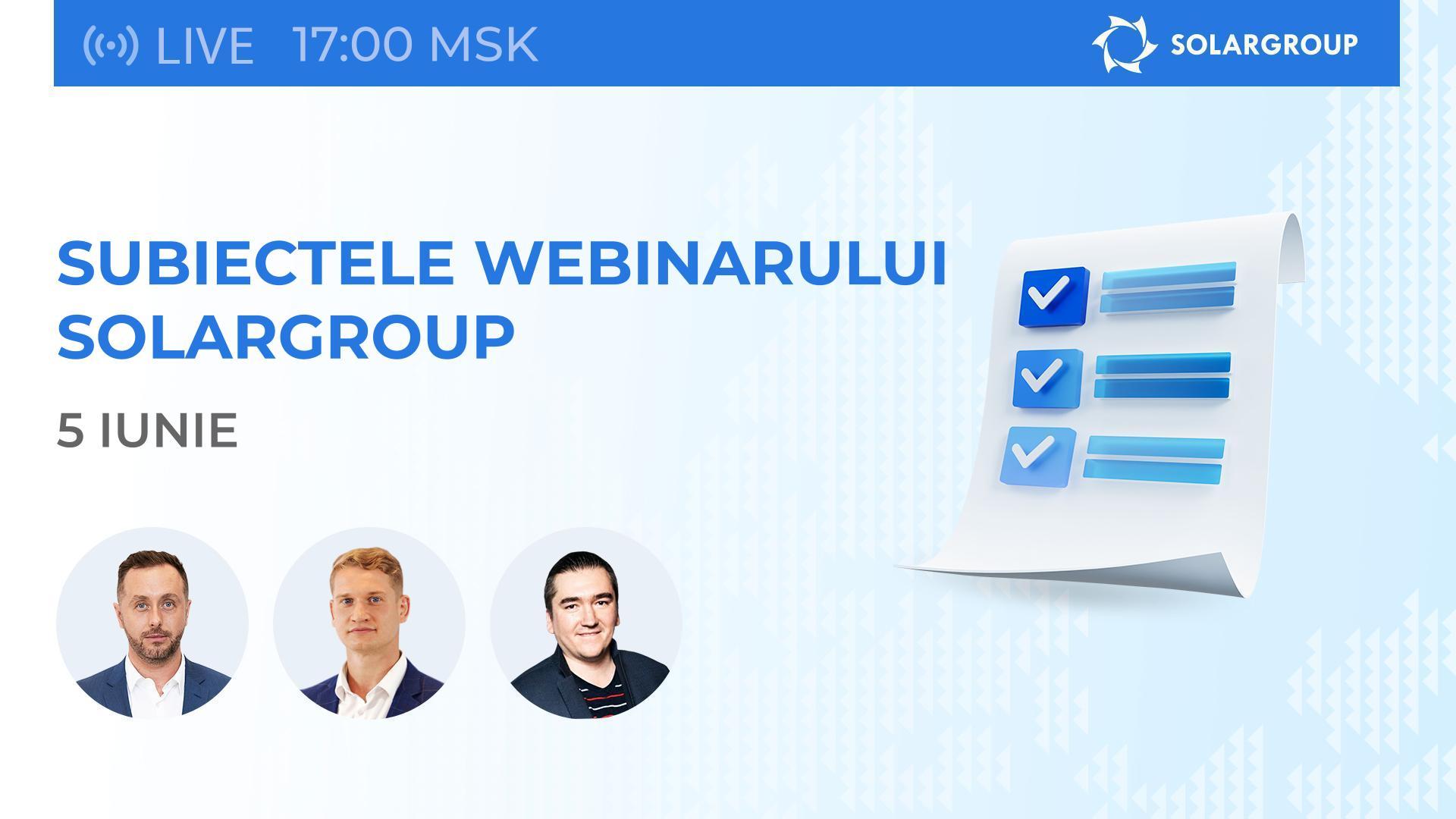 Despre ce vom vorbi cu conducerea companiei în cadrul transmisiunii direct?