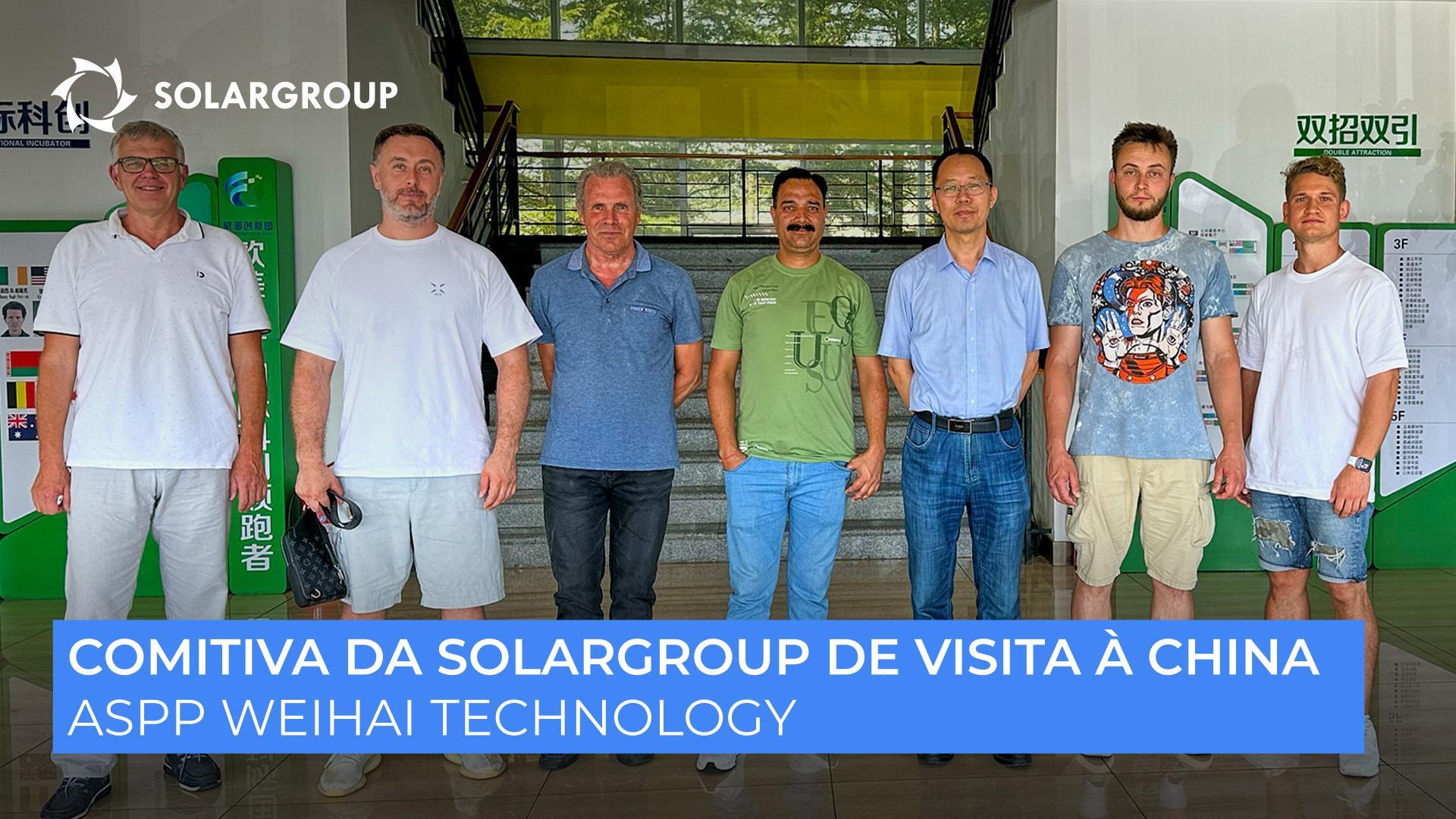A SOLARGROUP na China | Dia 3 | Visita à ASPP Weihai