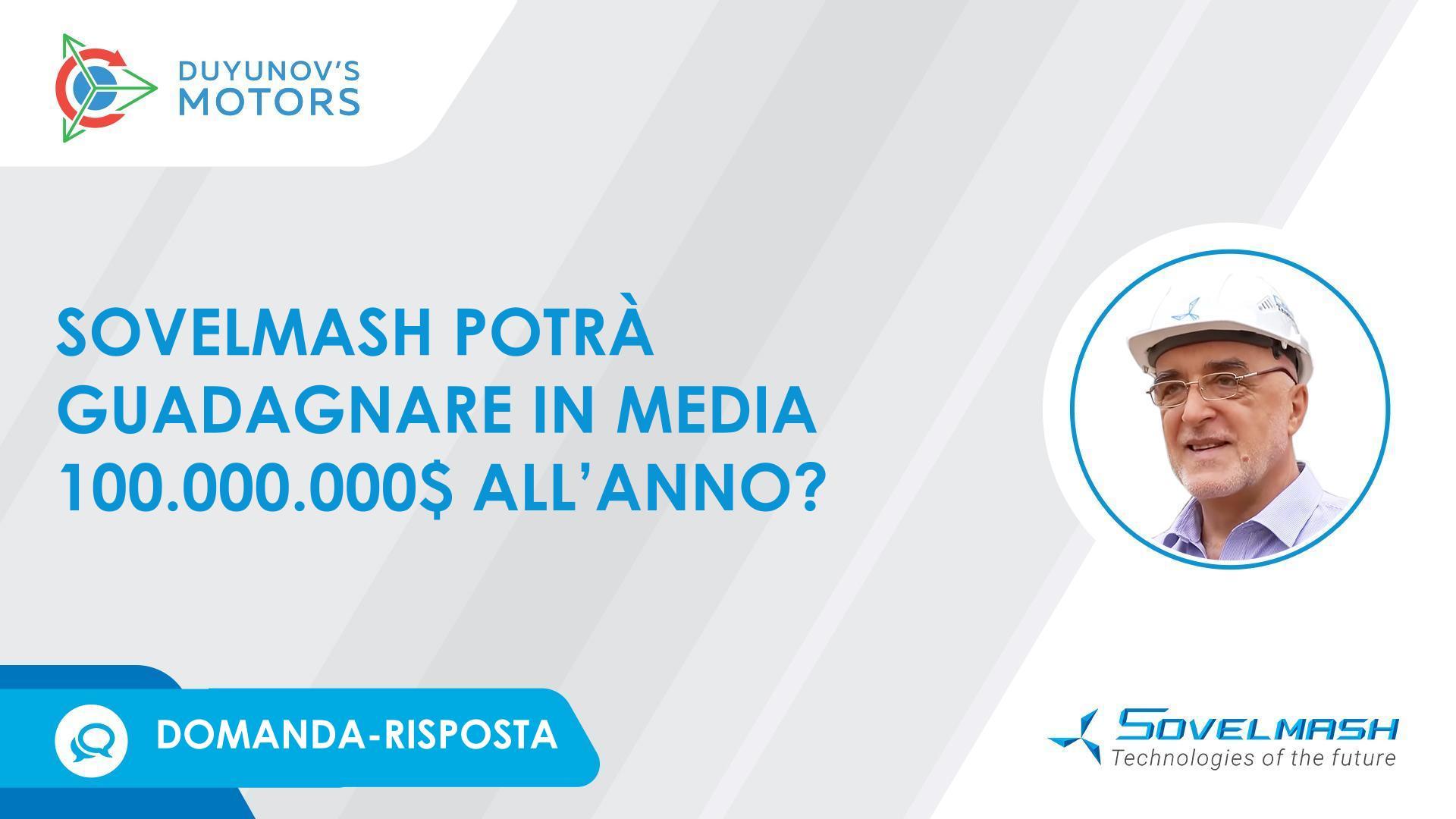 Domanda-risposta / Quanto può guadagnare l'ufficio di progettazione Sovelmash?