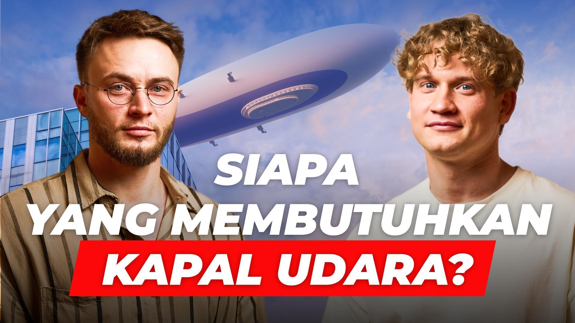 Siapa yang memesan kapal udara dari AERONOVA dan mengapa?