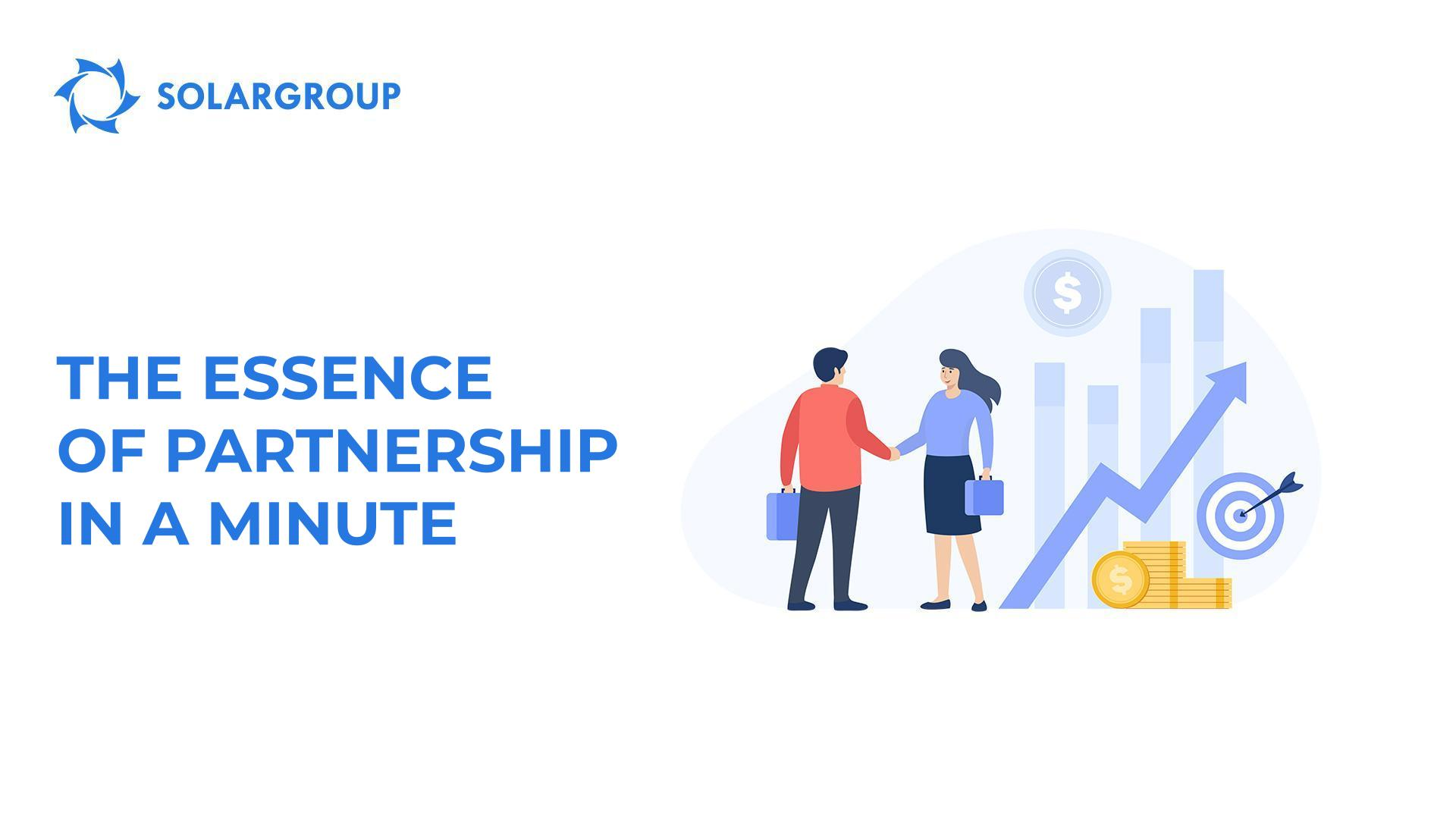 The essence of partnership in a minute