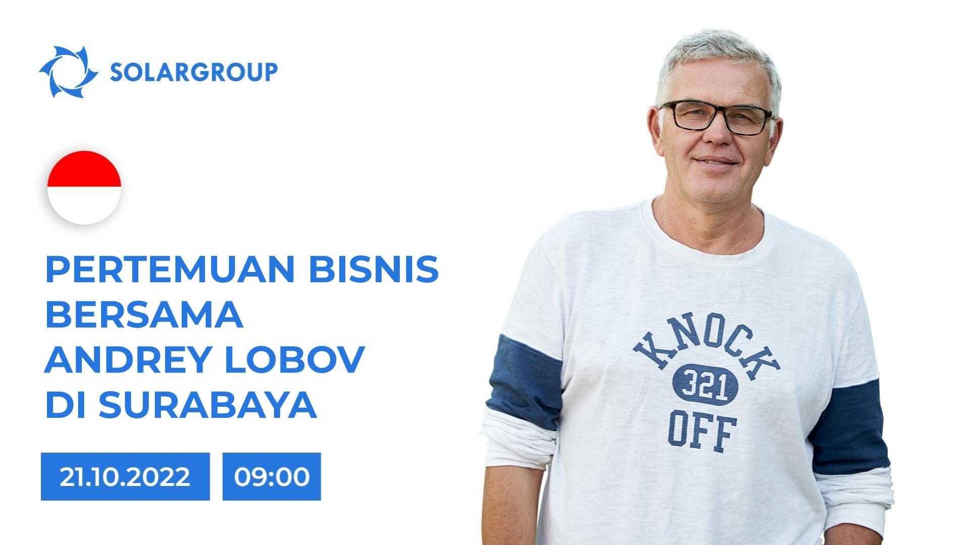Pertemuan bersama Andrey Lobov: "Teknologi "Slavyanka" untuk Bisnis"