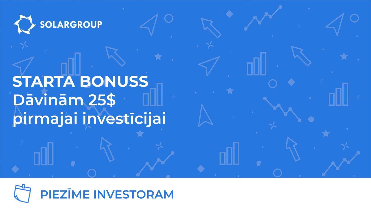 Uzziniet, kā sākt investēt projektā ar labumu