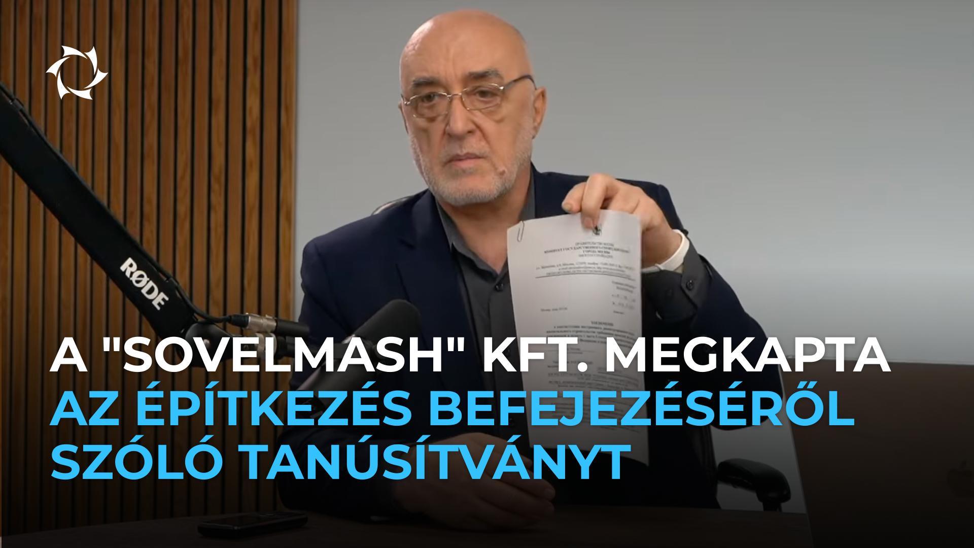 Történelmi esemény a projekt számára!