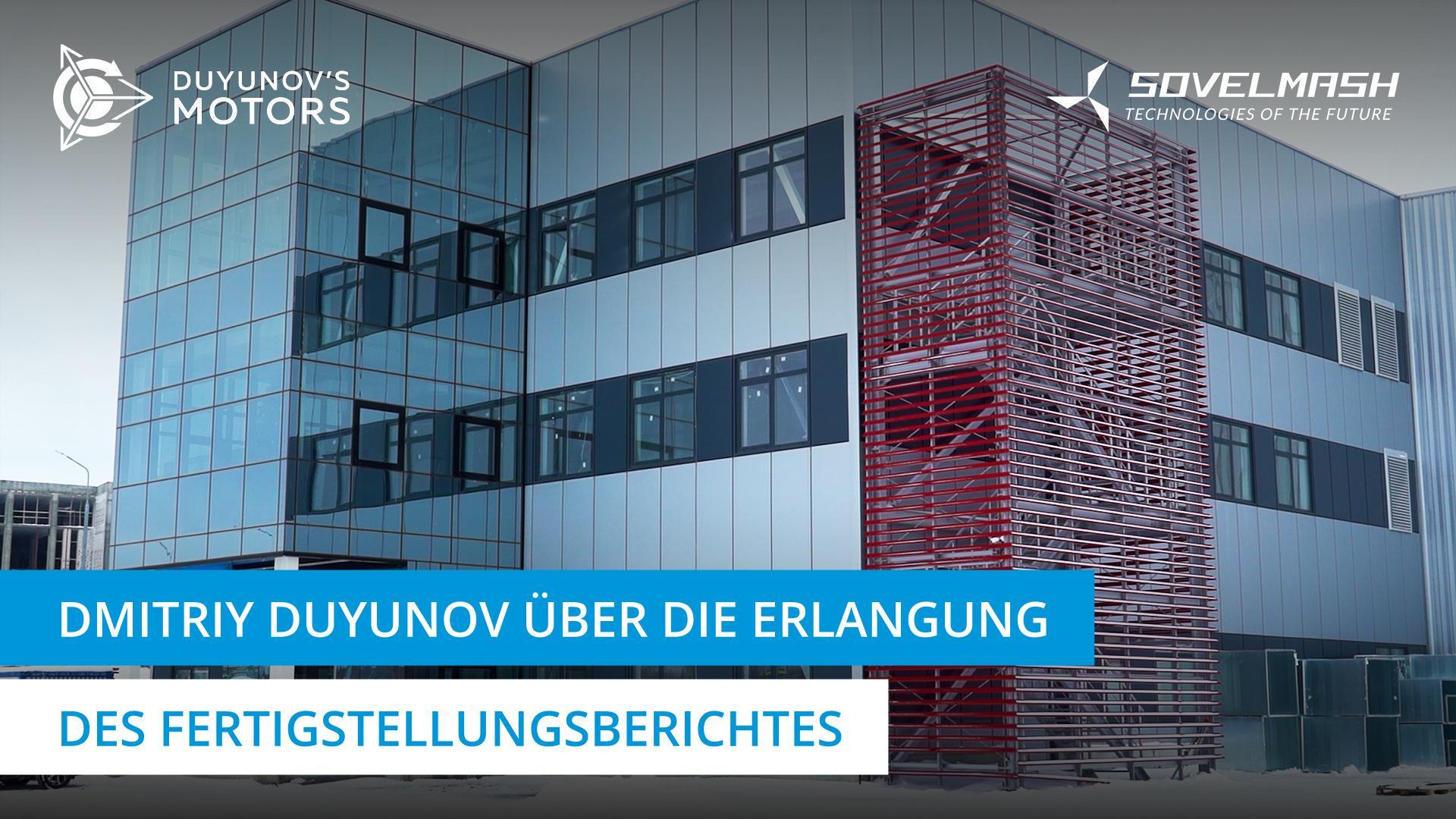 Was tut "Sowelmasch", um den Fertigstellungsbericht zu erlangen?