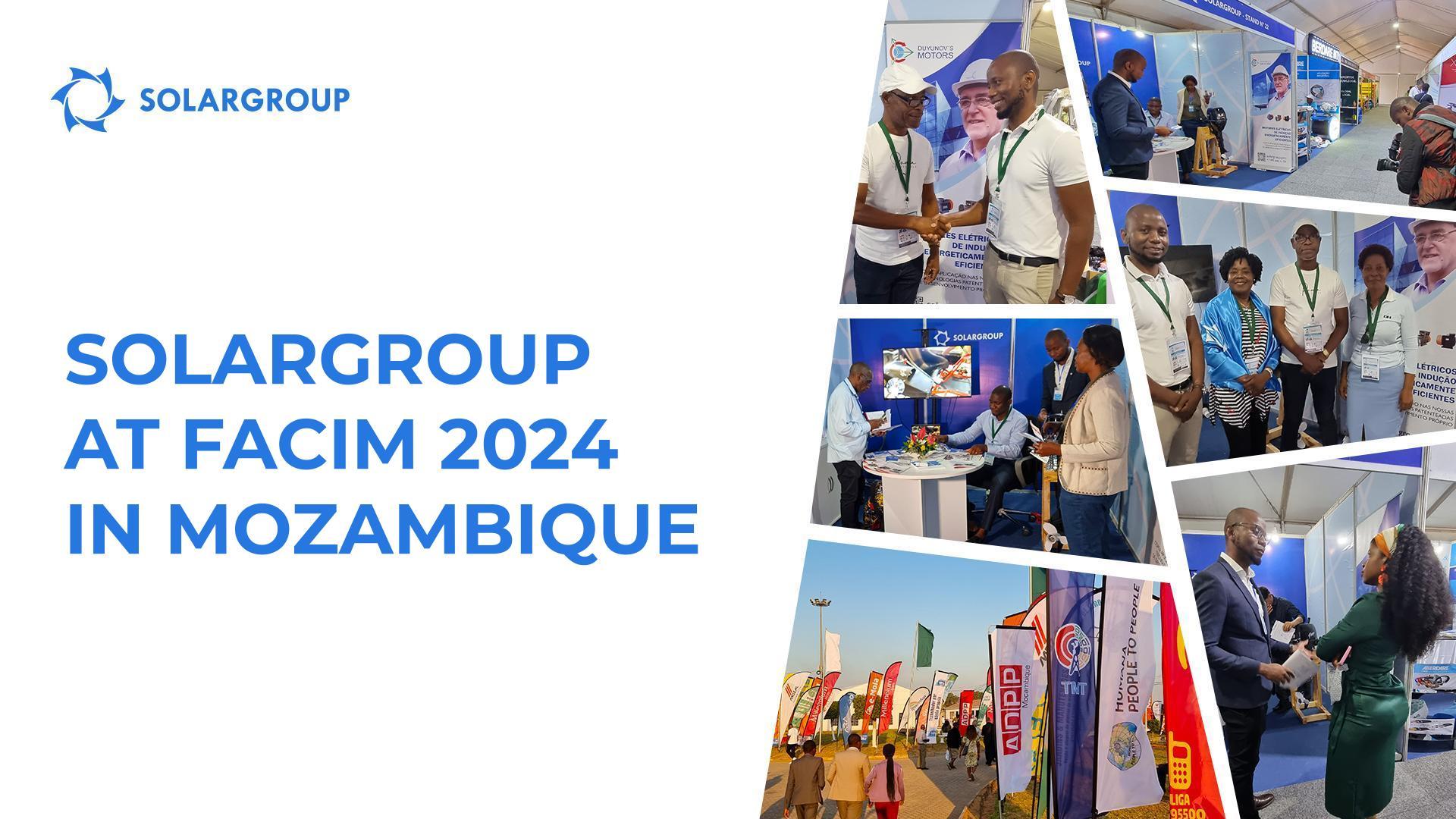 How was SOLARGROUP represented at the International Exhibition?