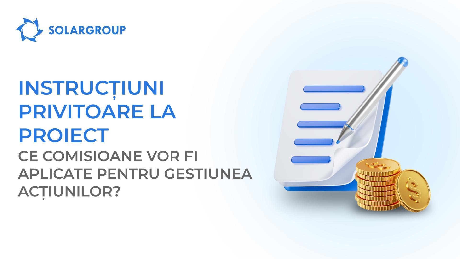 Cât costă gestiunea personală a acțiunilor și gestiunea prin intermediul SOLARGROUP?