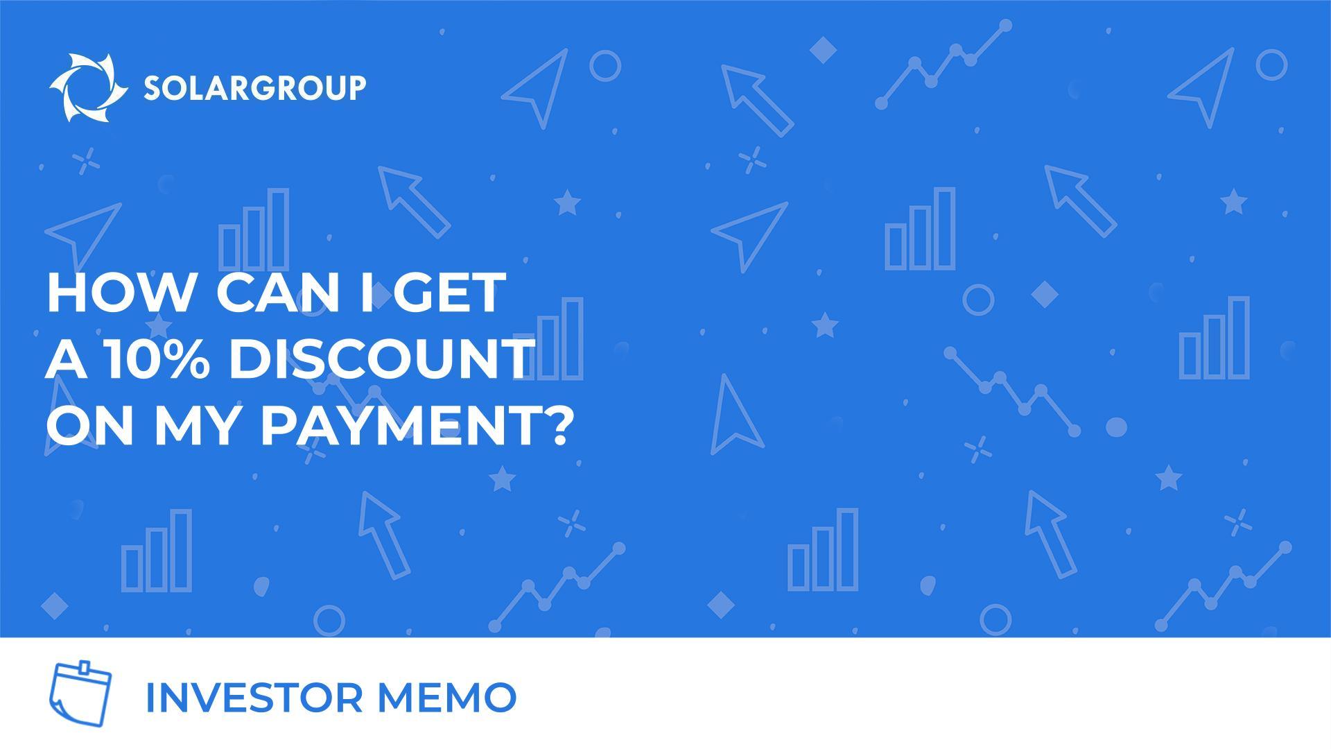 10% discount for early repayment