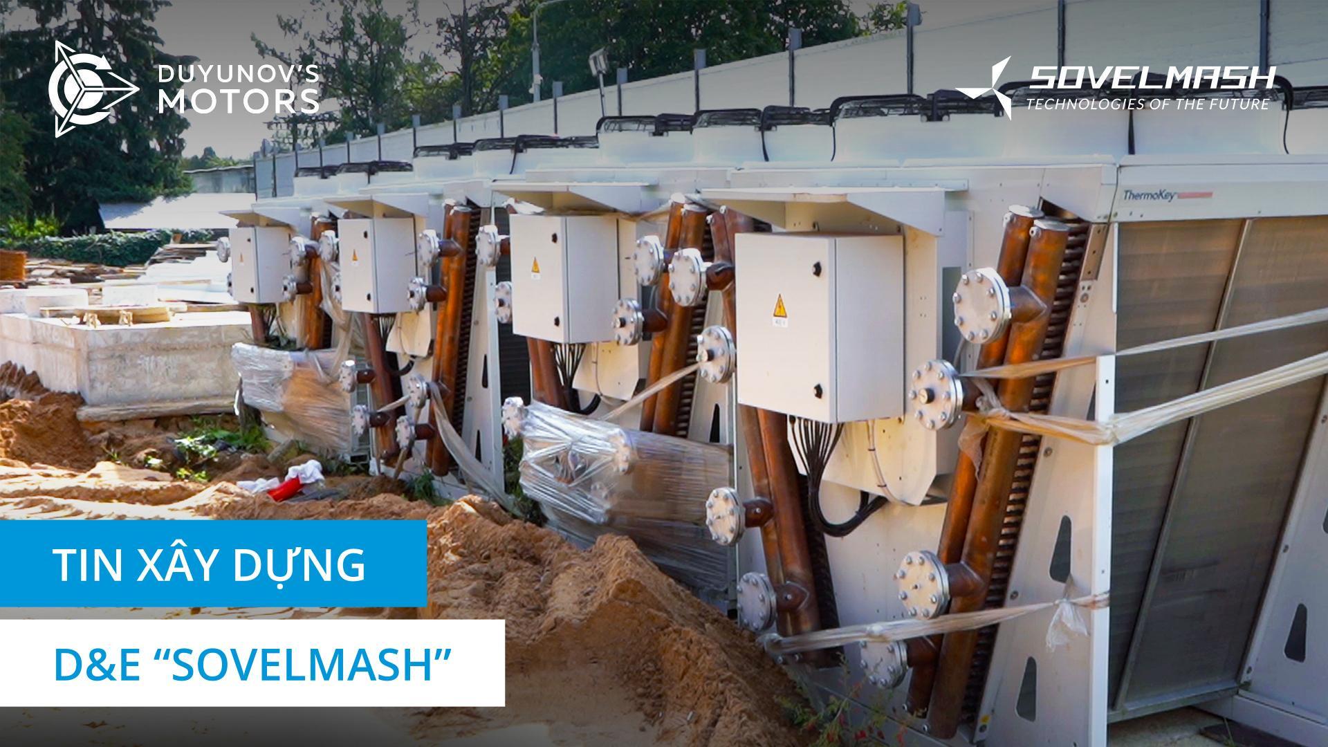 Công trường xây dựng "Sovelmash" hôm nay