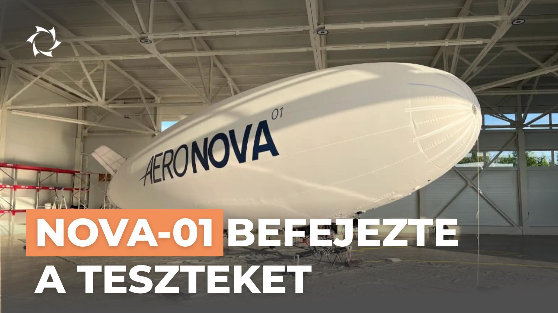 Befejeződött a NOVA-01 első tesztciklusa
