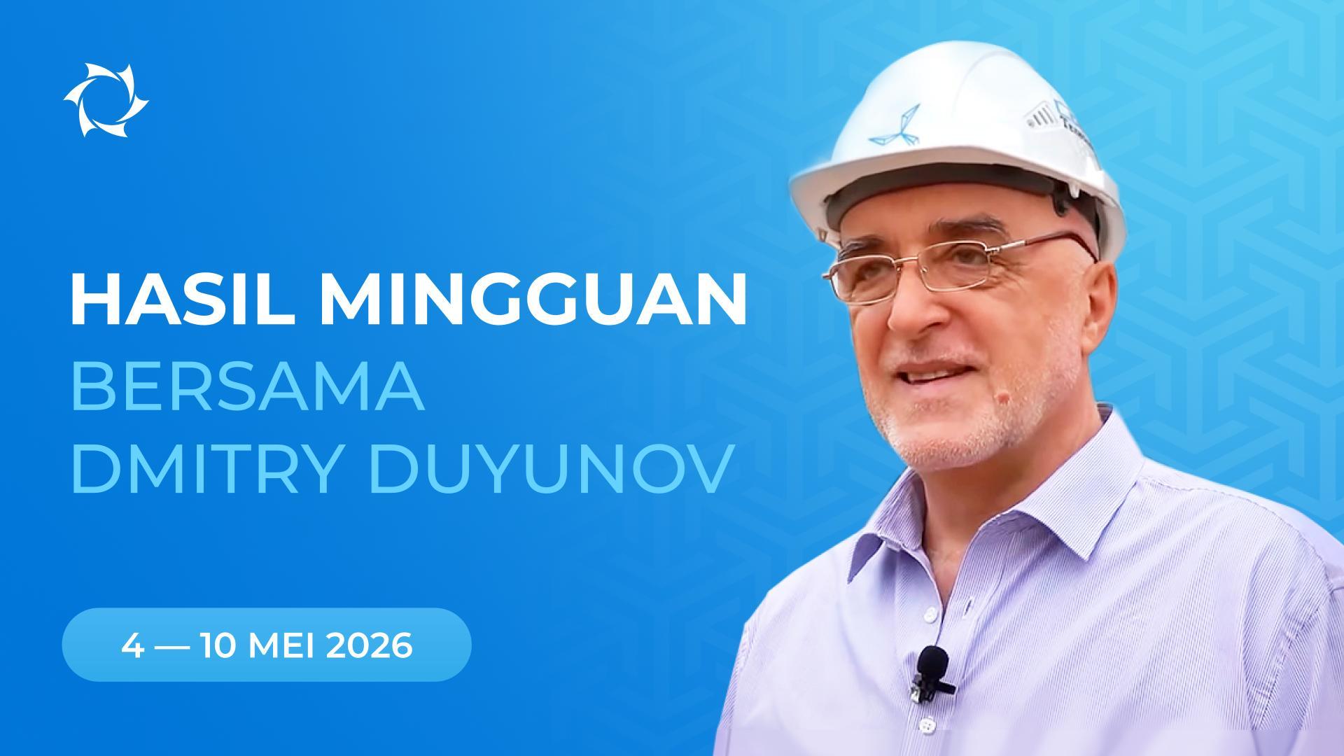 Ikhtisar pekan dalam proyek Motor Duyunov