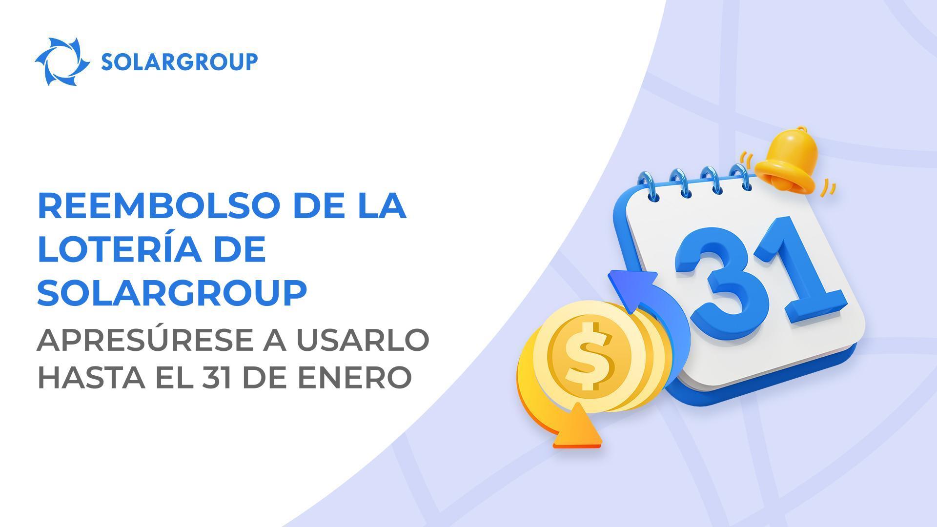 En enero pague las inversiones con el dinero reembolsado