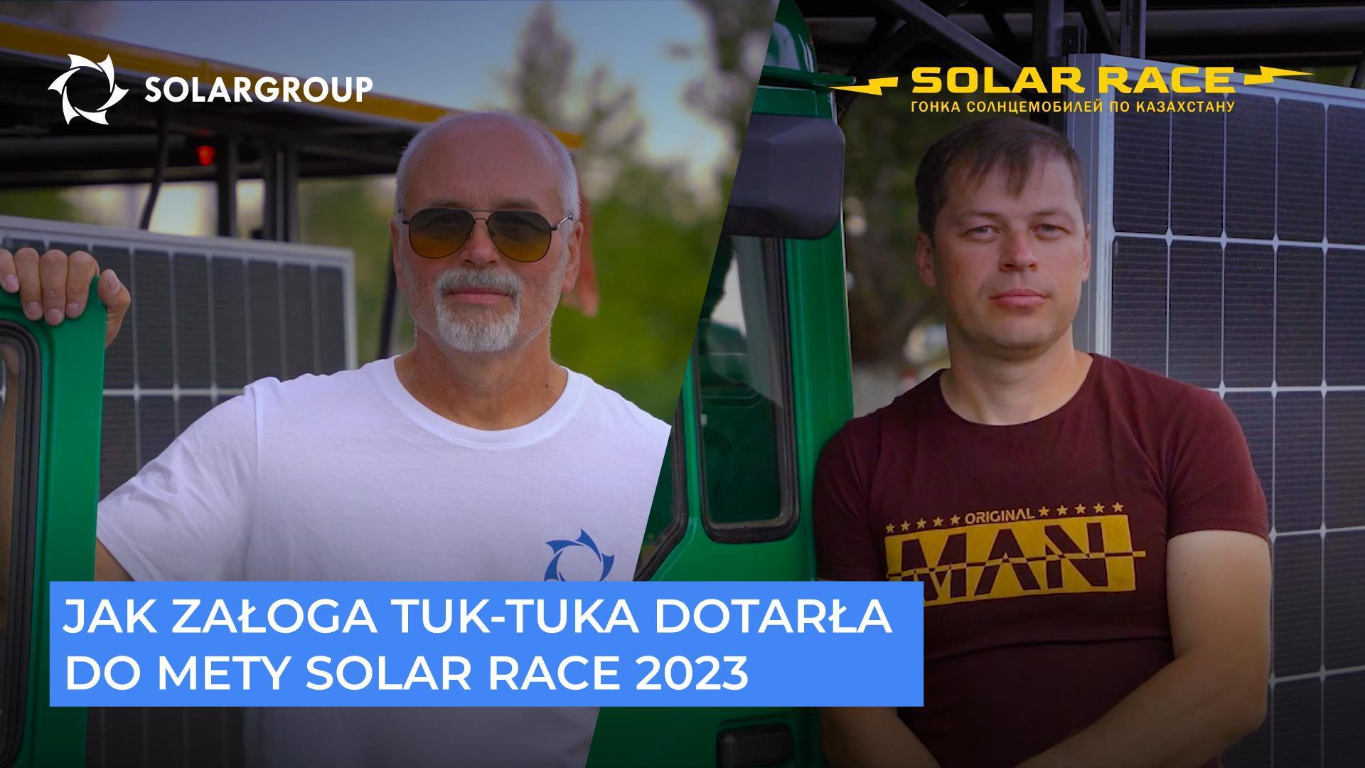 Jak załoga tuk-tuka dotarła do mety Solar race 2023