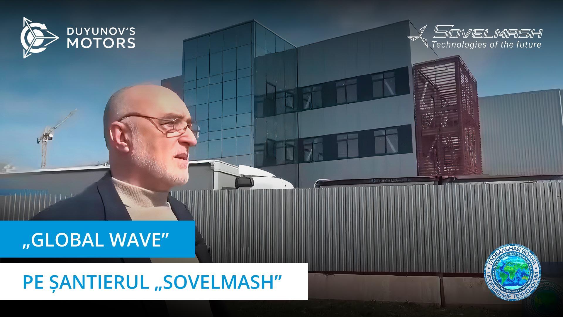 Yaroslav Starukhin în vizită la „Sovelmash”