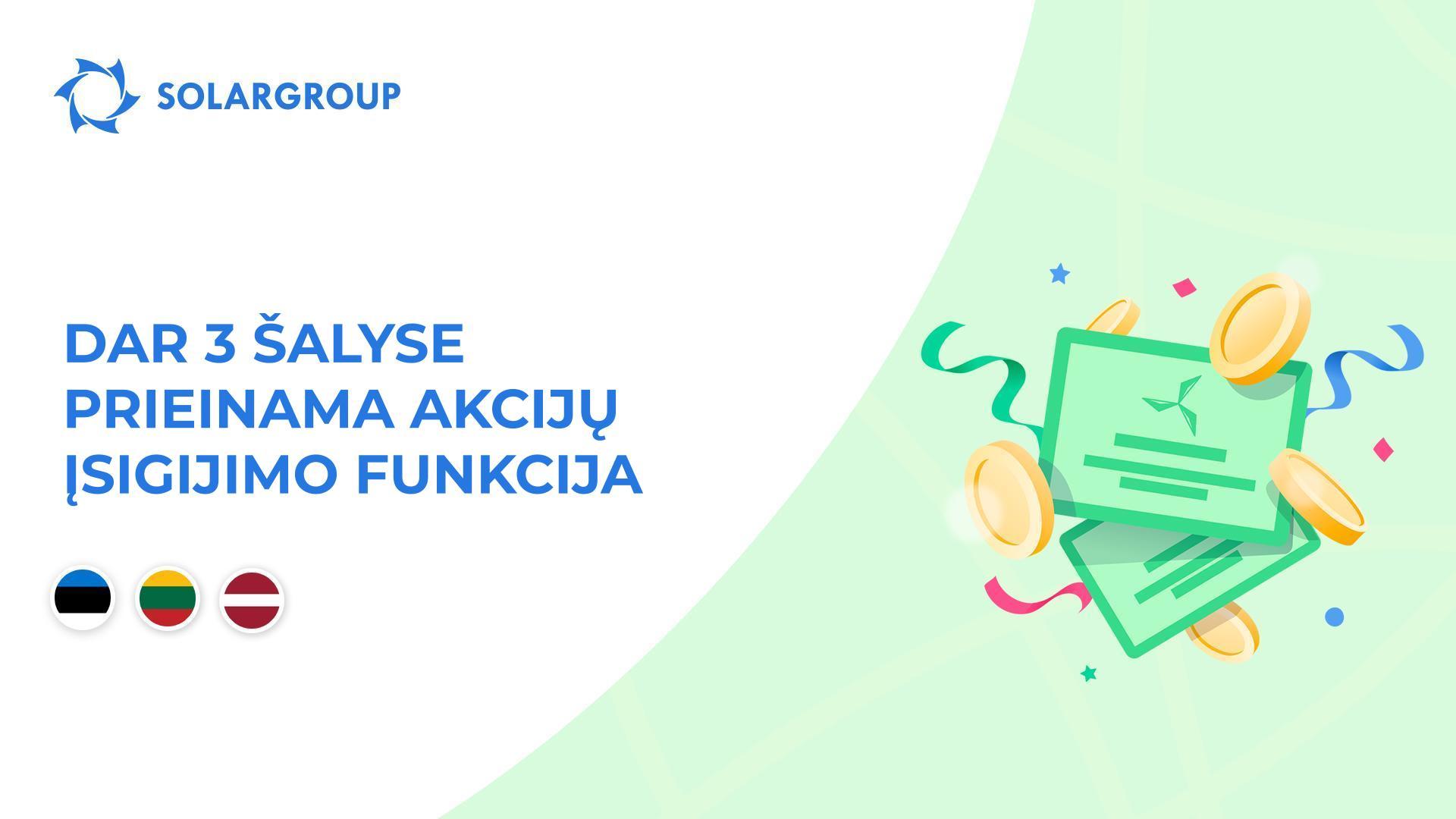 Funkcija dabar veikia ir Lietuvoje, Latvijoje ir Estijoje