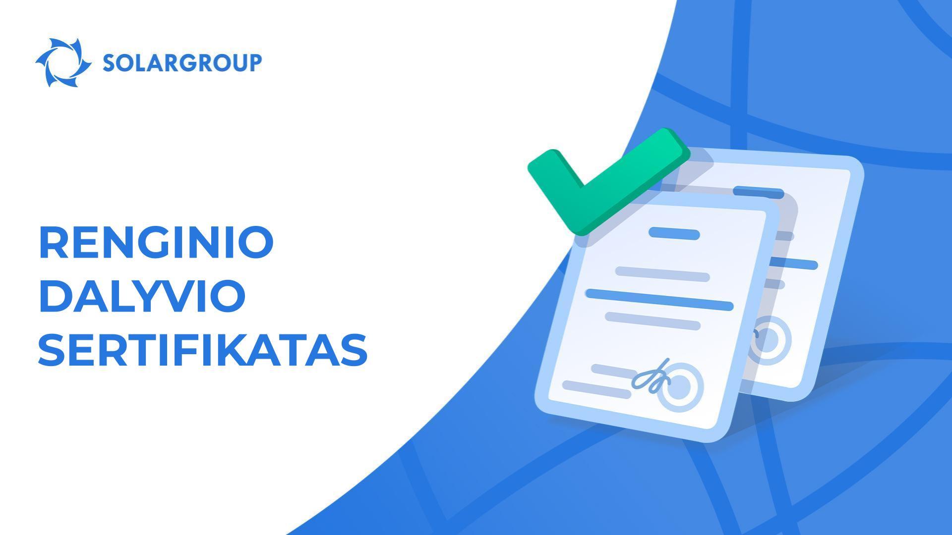 Tavo sertifikatas: ačiū už dalyvavimą!