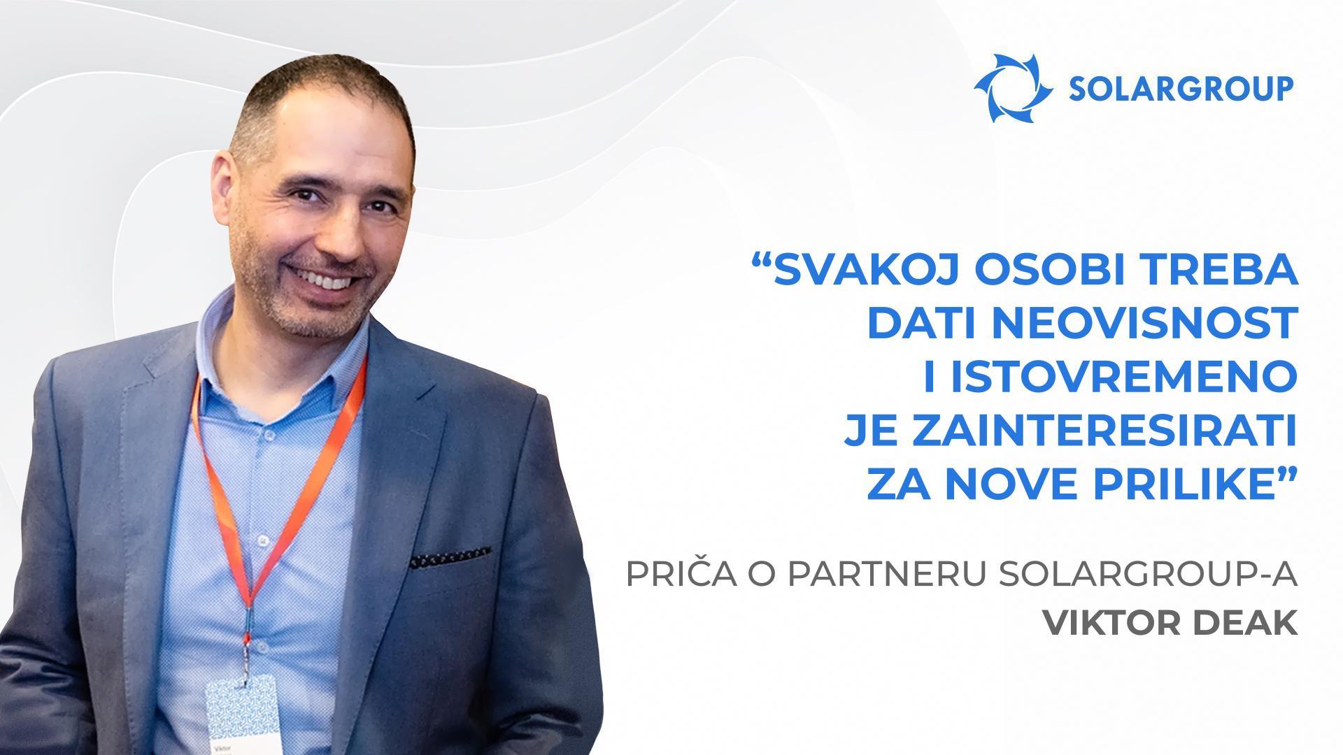 Od vojske do nacionalnog predstavništva | Priča partnera - Viktor Deak