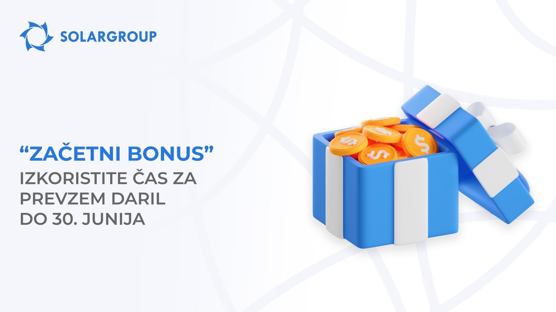 "Začetni bonus": izkoristite čas za prevzem daril