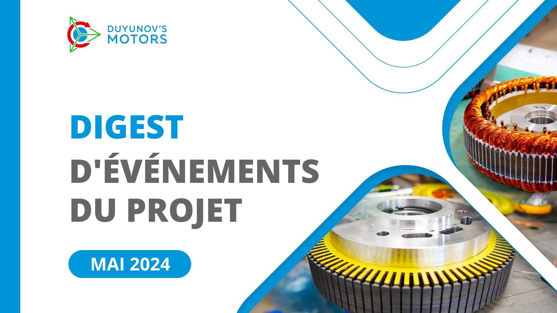 Key project events in May