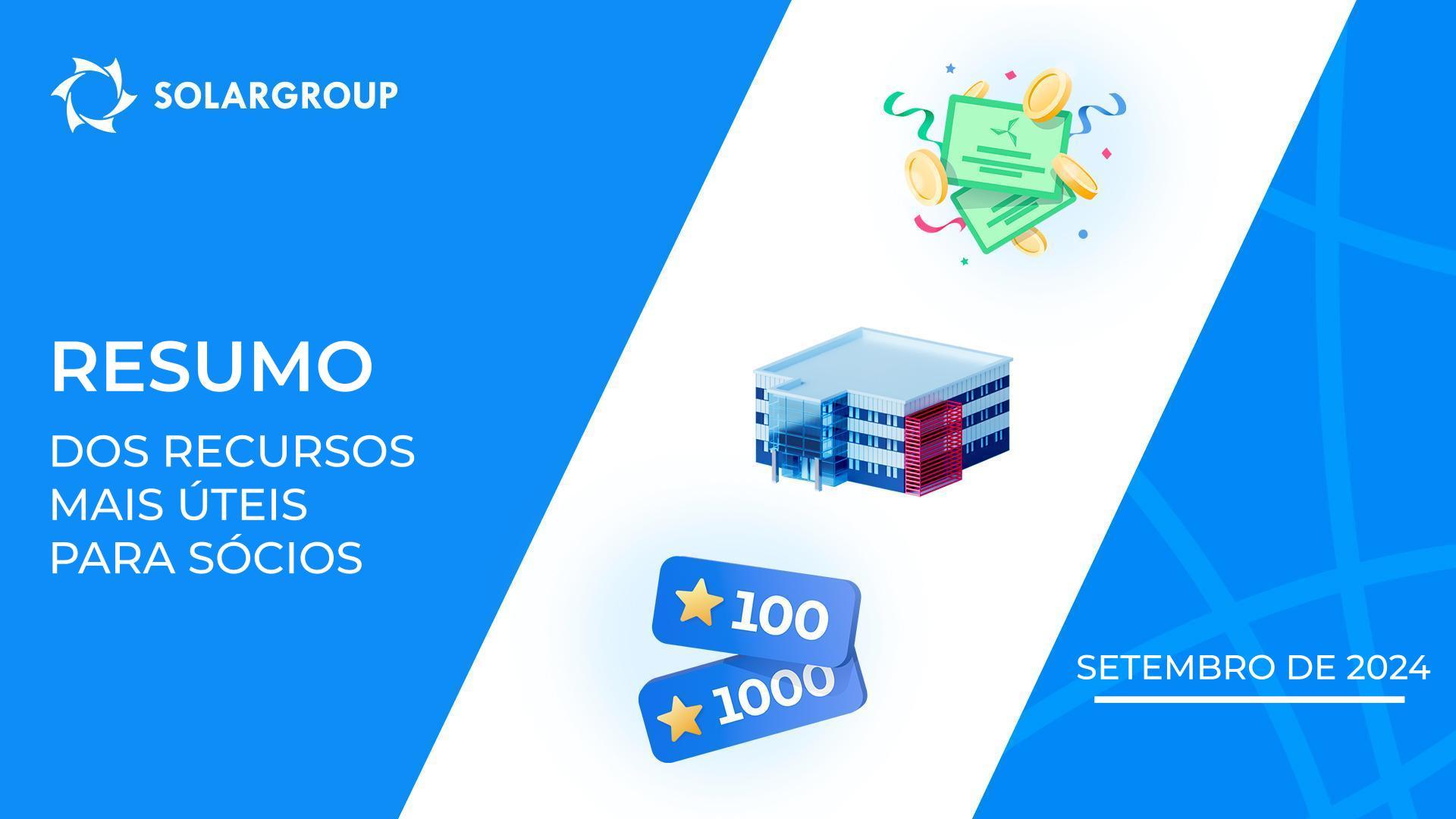 Os destaques de setembro
