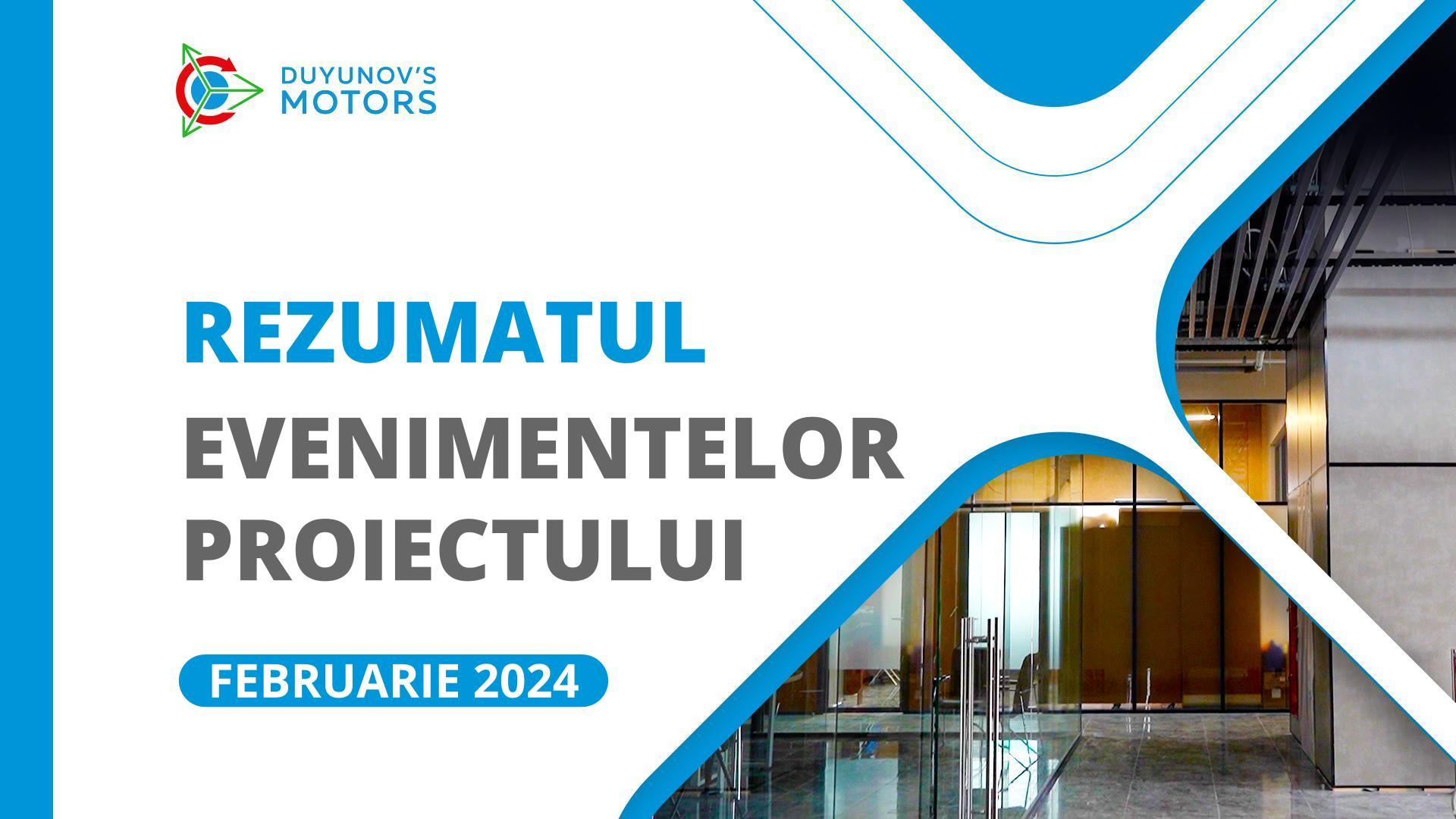 Cele mai importante evenimente ale proiectului din luna februarie