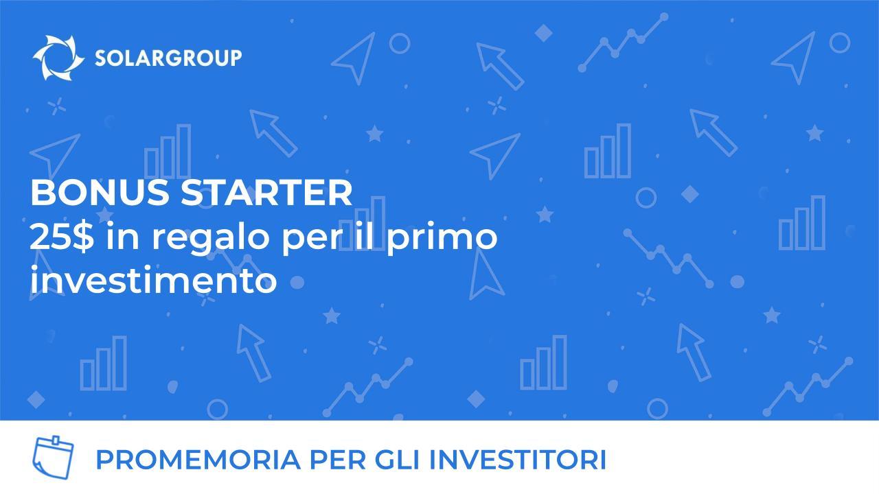 Scopri come iniziare a investire nel progetto con il massimo vantaggio