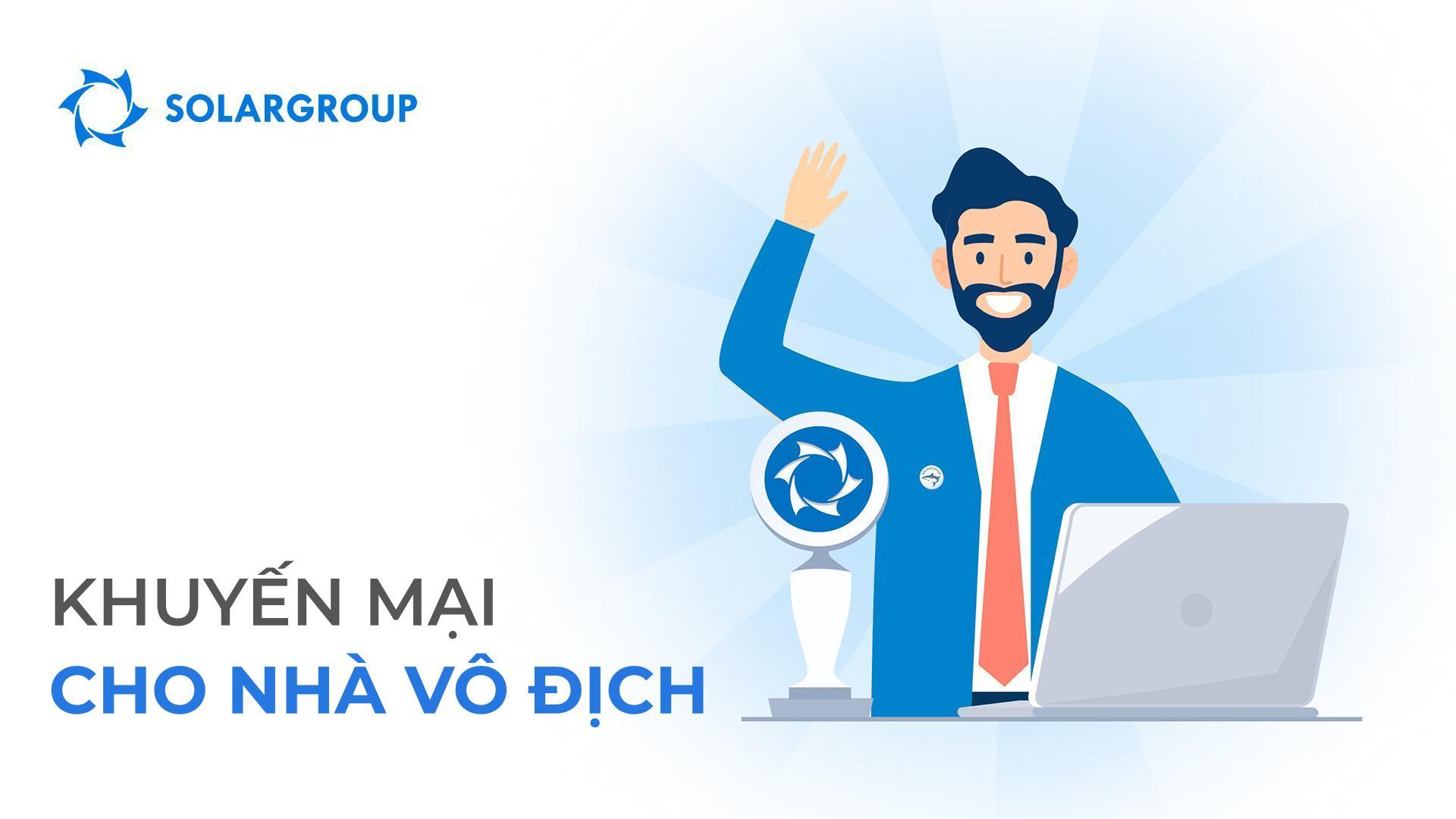 Khuyến mại cho các nhà vô địch!