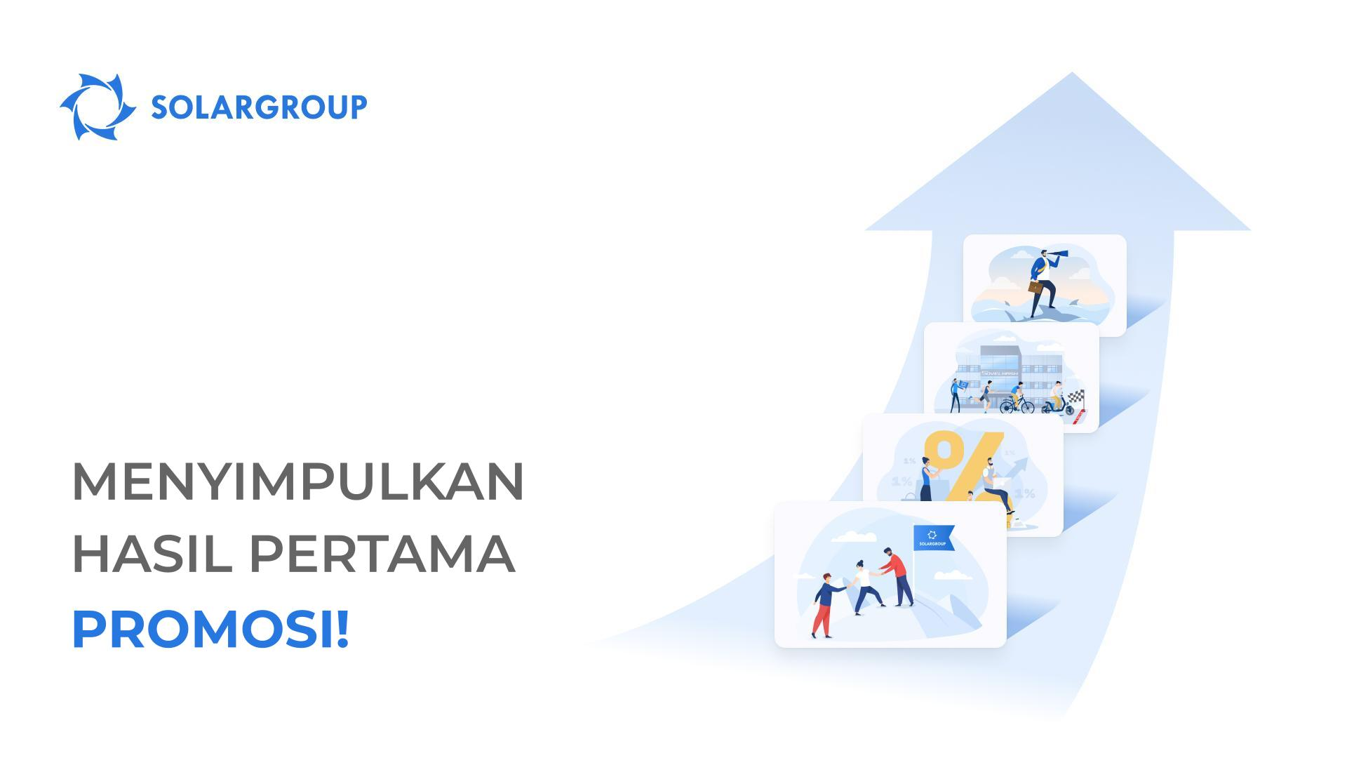Kita menyimpulkan hasil pertama promosi!