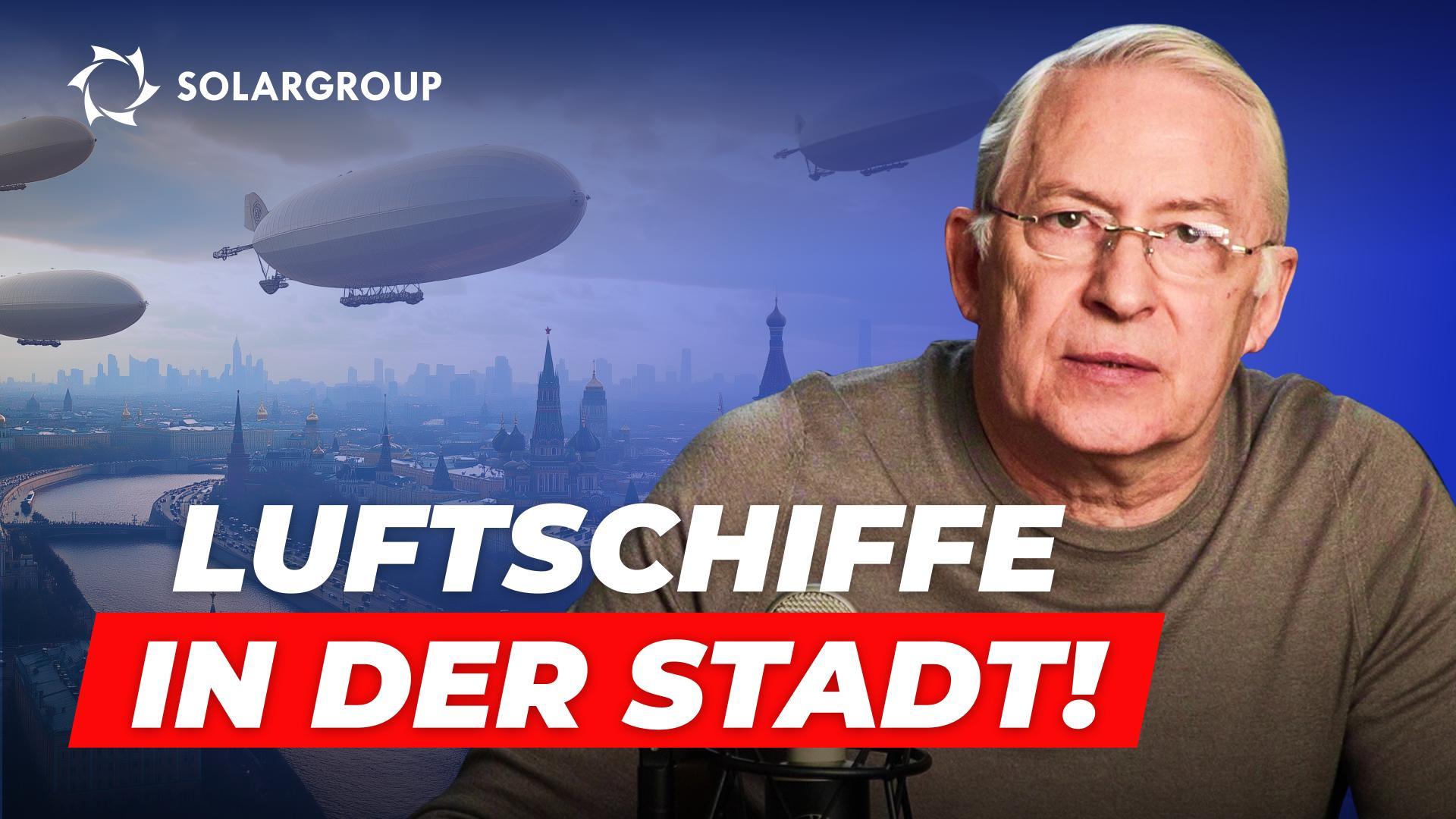 Wo und wann werden Luftschiffe in den Städten untergebracht? Podcast "IN EIGENEN WORTEN" mit Alexander Mynko