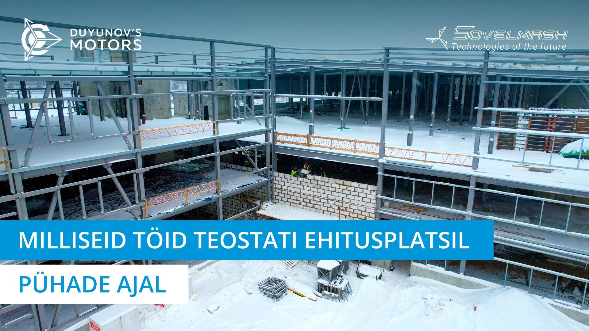 Millised töid teostati ehitusplatsil pühade ajal | 217. päev